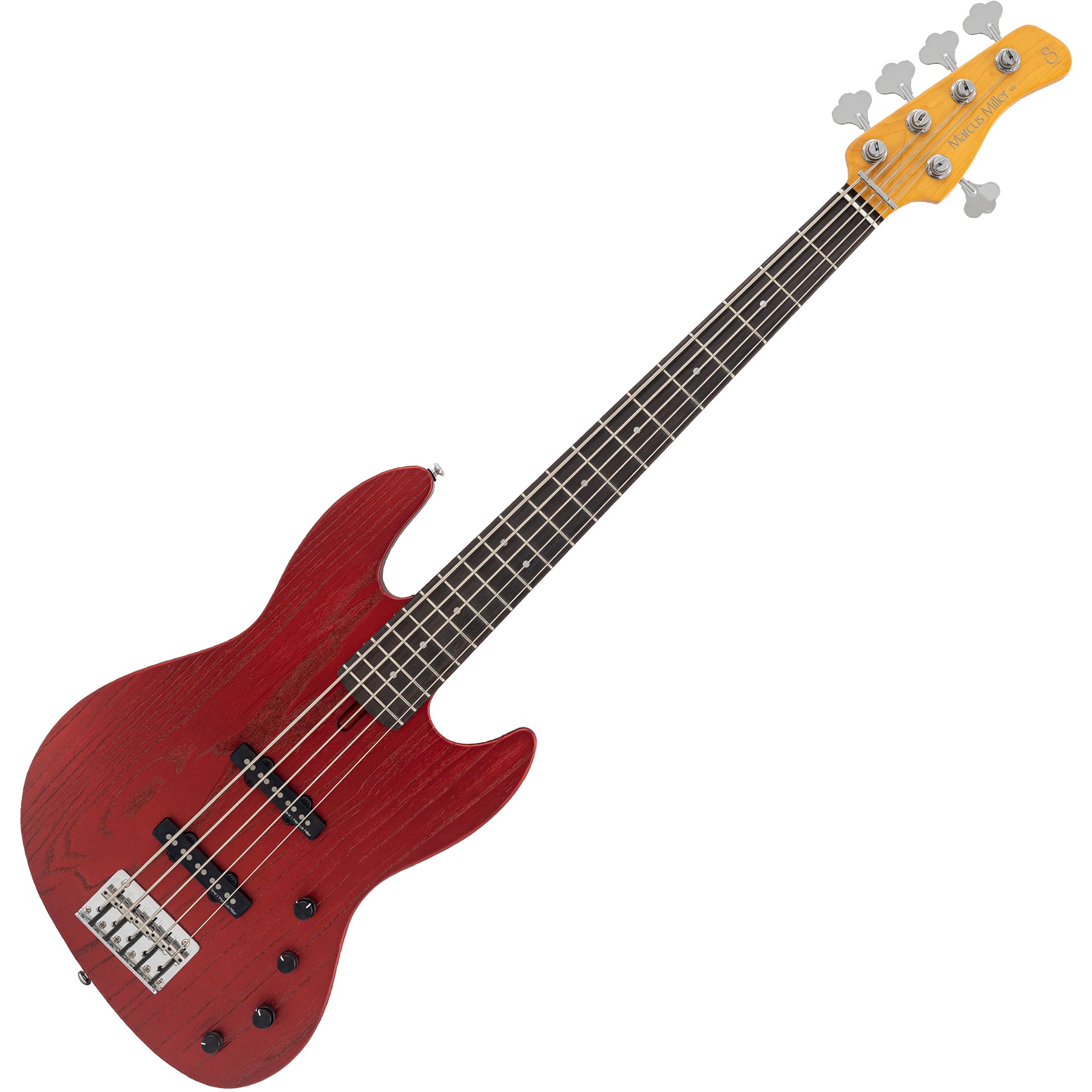 Sire Marcus Miller Signature 5 String RH Electric Bass - Candy Apple Red