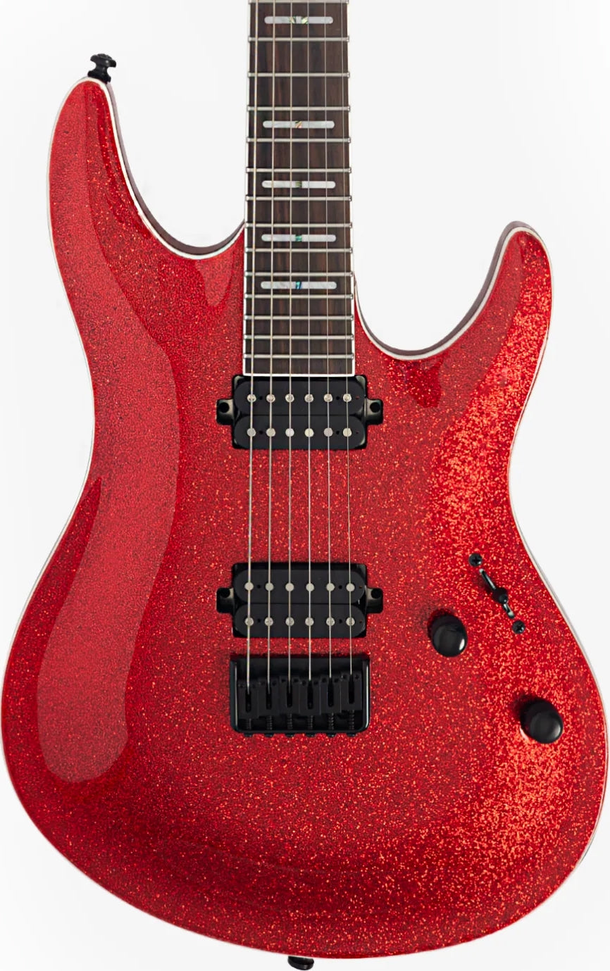 Sire Larry Carlton Y5 Electric Guitar, Red Sparkle
