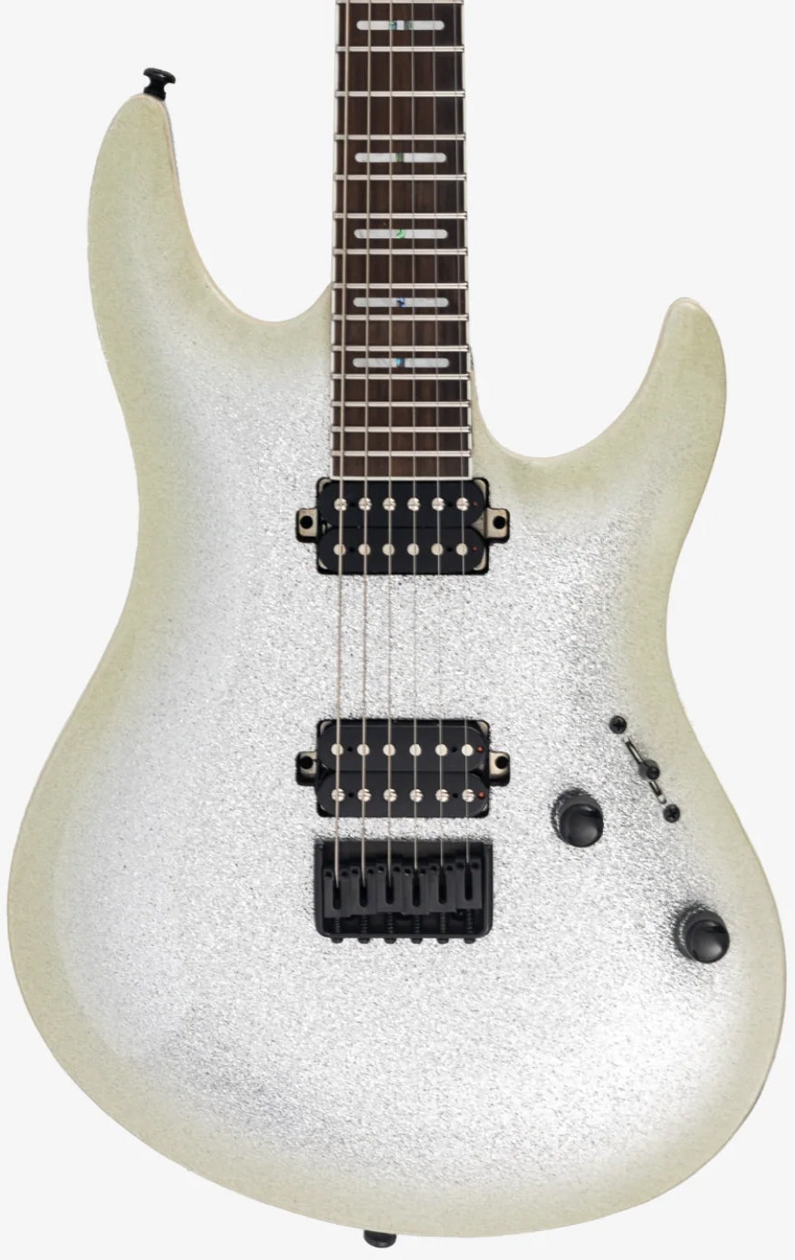 Sire Larry Carlton Y5 Electric Guitar, Silver Sparkle