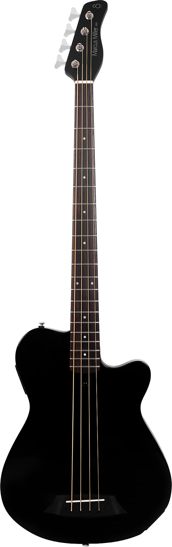 Sire Marcus Miller Signature Fretless 4 String RH Acoustic Electric Bass - Black