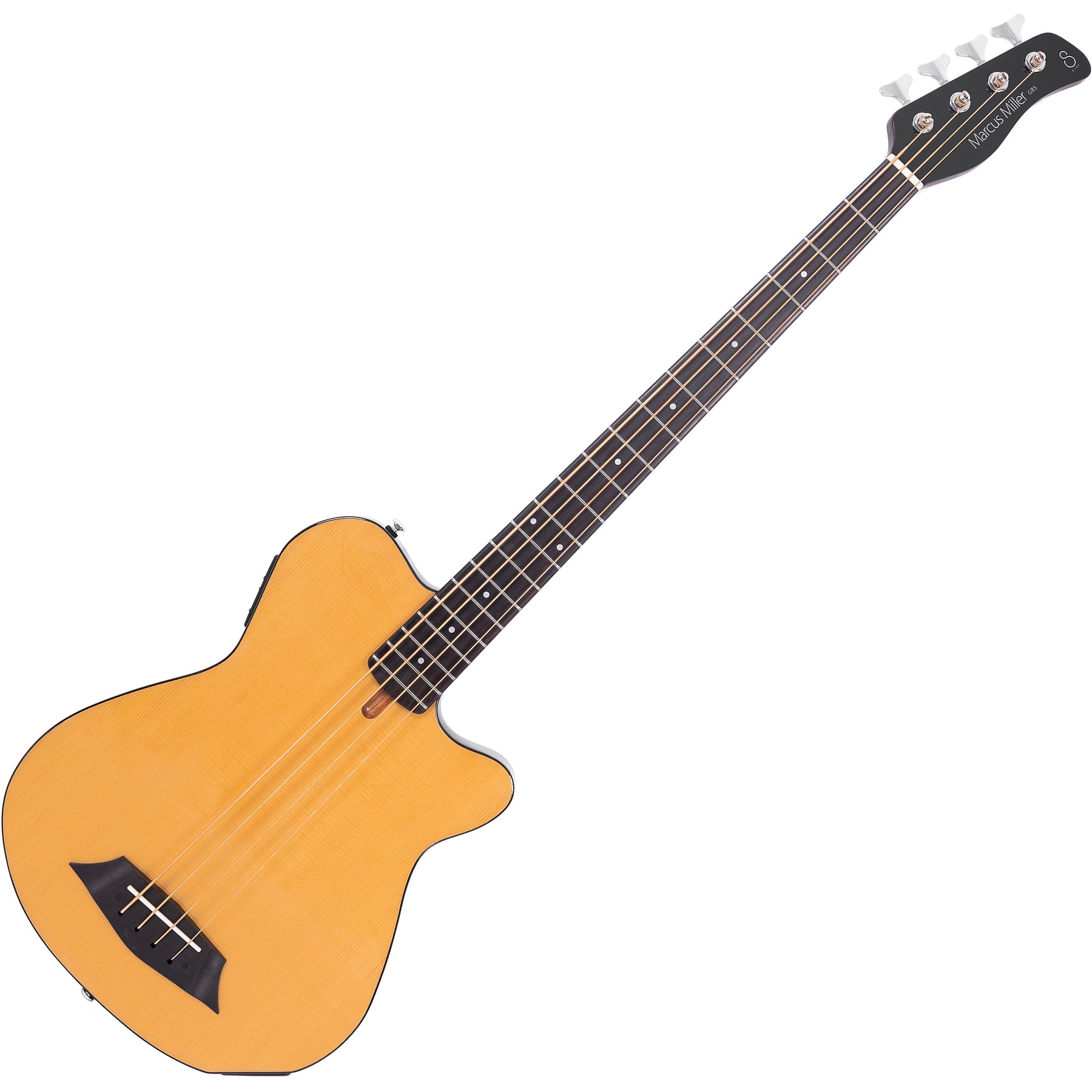 Sire Marcus Miller Signature Fretless 4 String RH Acoustic Electric Bass - Natural