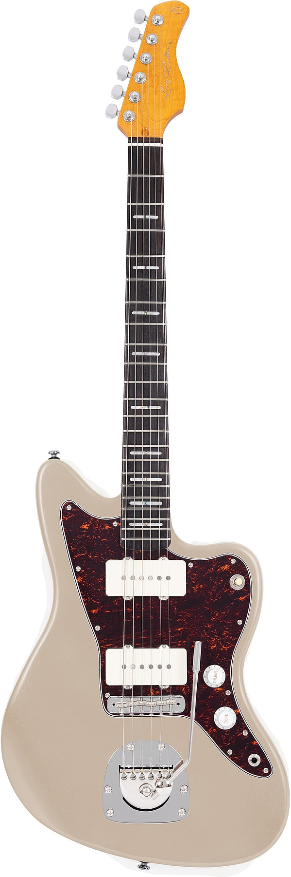 Sire 6 String RH Larry Carlton Signature Electric Guitar - Champagne Gold Metallic