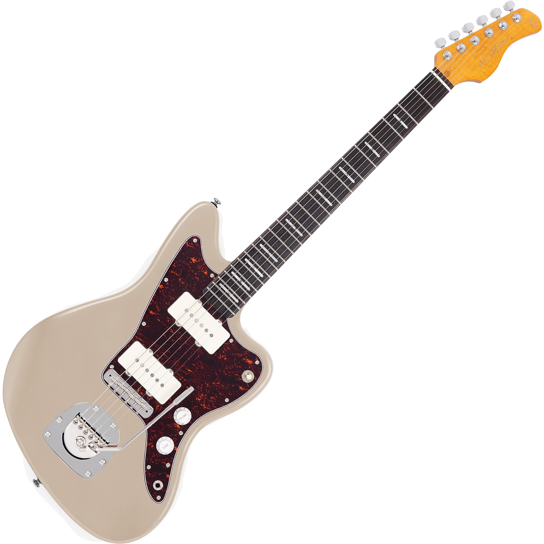 Sire 6 String RH Larry Carlton Signature Electric Guitar - Champagne Gold Metallic