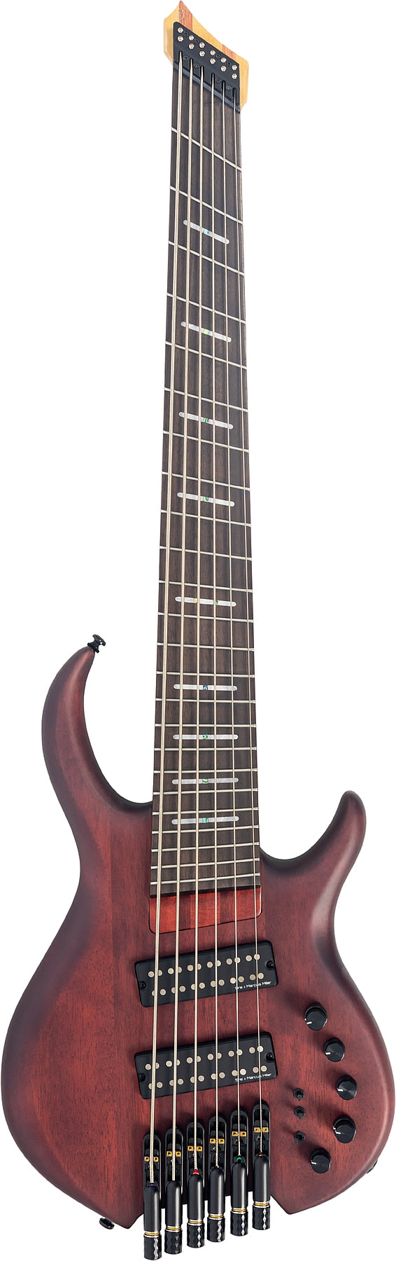 Sire 6 String RH Marcus Miller Signature Headless Electric Bass w/ Gigbag - Mahogany Satin