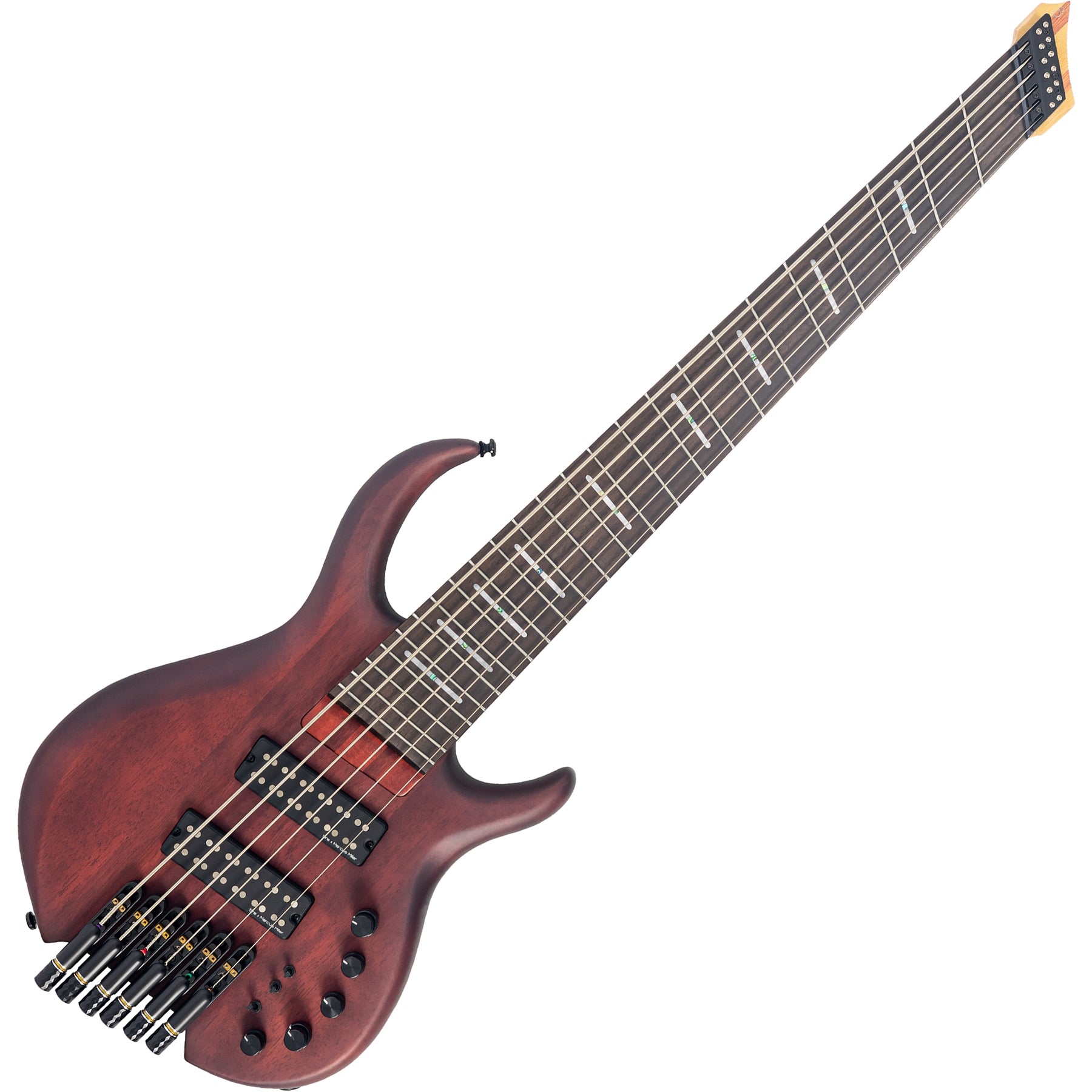 Sire 6 String RH Marcus Miller Signature Headless Electric Bass w/ Gigbag - Mahogany Satin