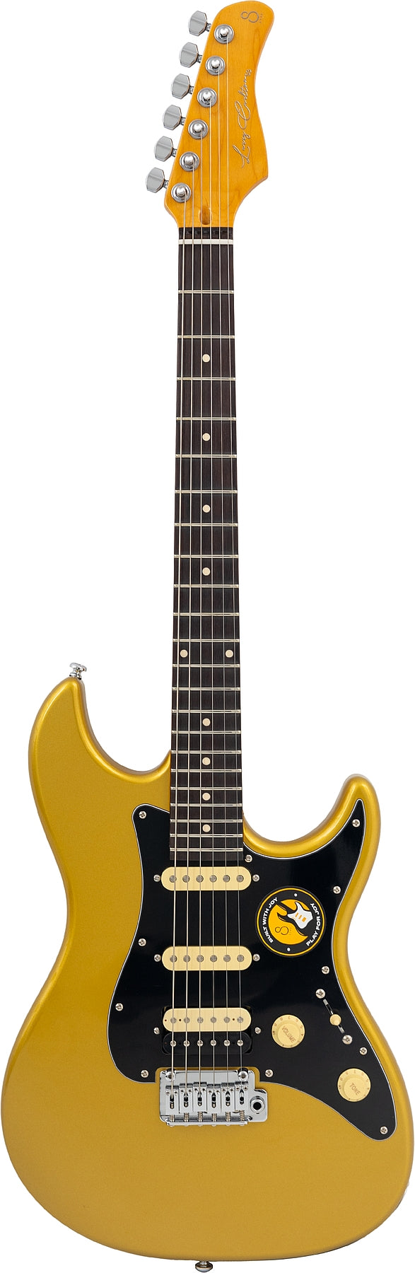 Sire 6 String RH Larry Carlton Signature Electric Guitar – Metallic Gold