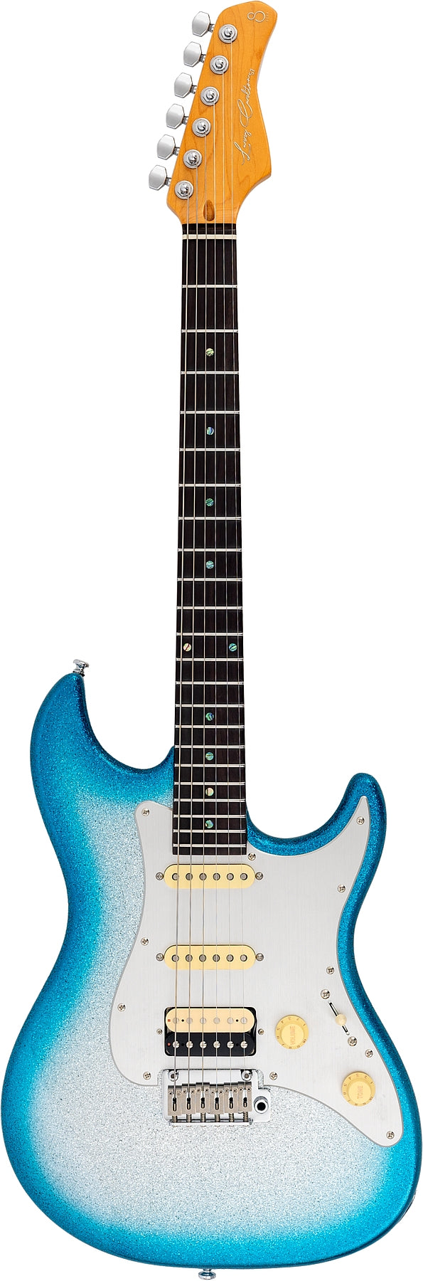 Sire 6 String RH Larry Carlton Signature Electric Guitar – Skyburst Sparkle