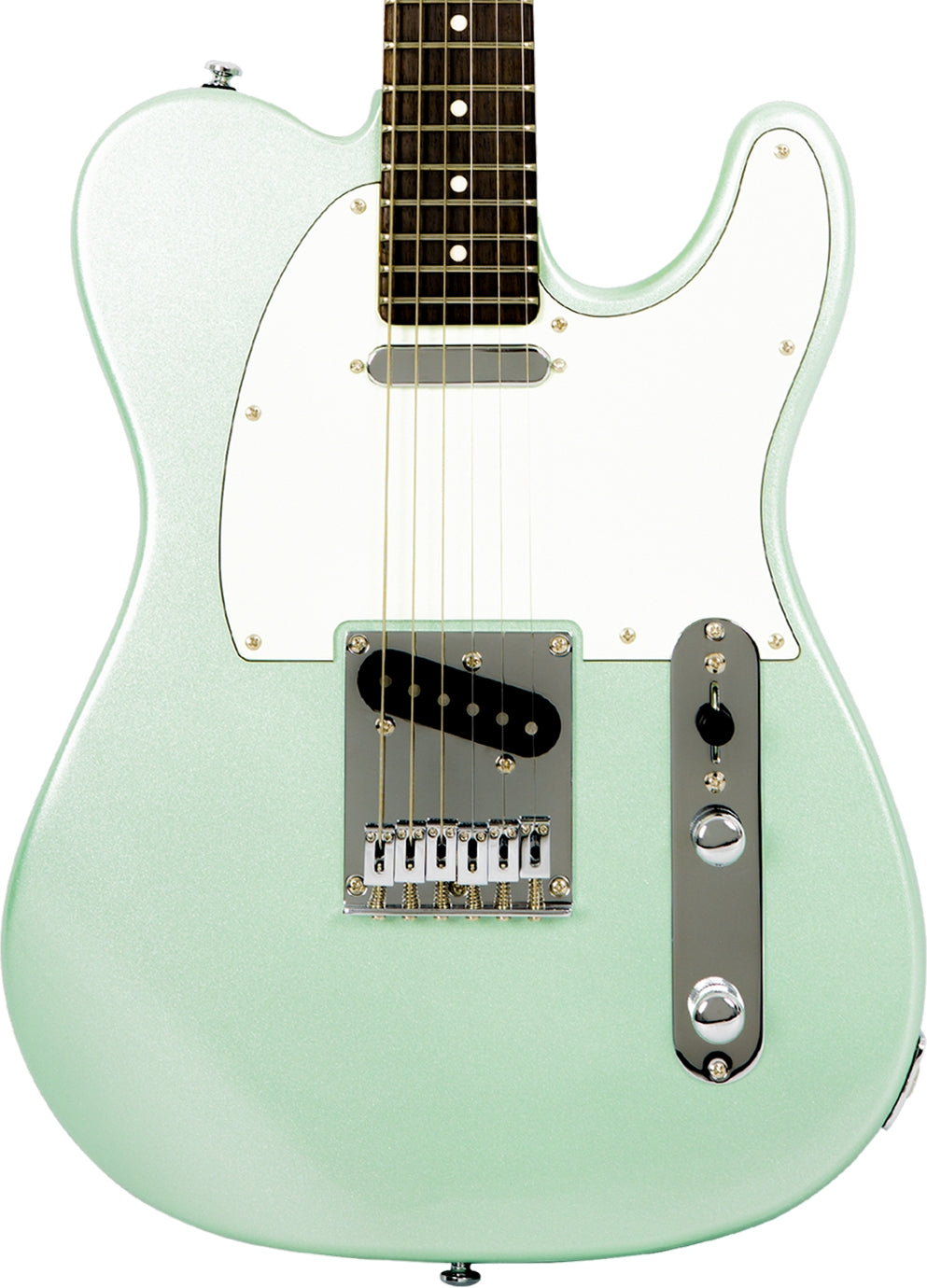 Sire 6 String RH Larry Carlton Signature Electric Guitar – Surf Green Metallic