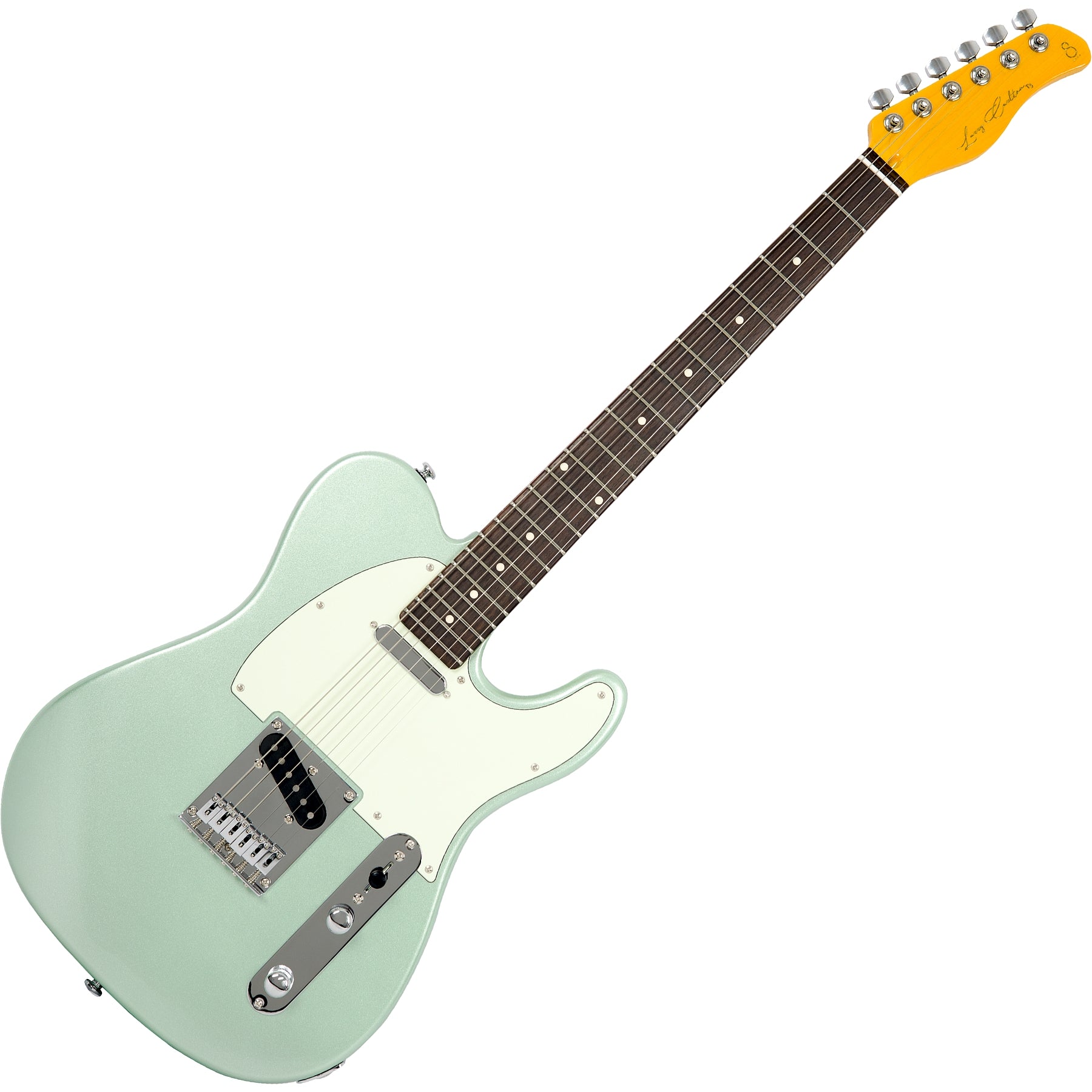 Sire 6 String RH Larry Carlton Signature Electric Guitar – Surf Green Metallic