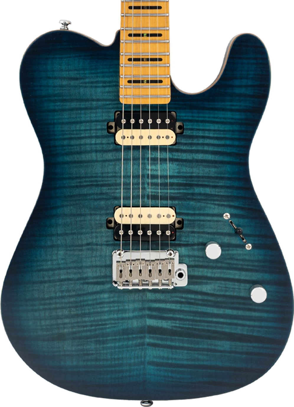 Sire 6 String RH Larry Carlton Signature Electric Guitar – Transparent Blue