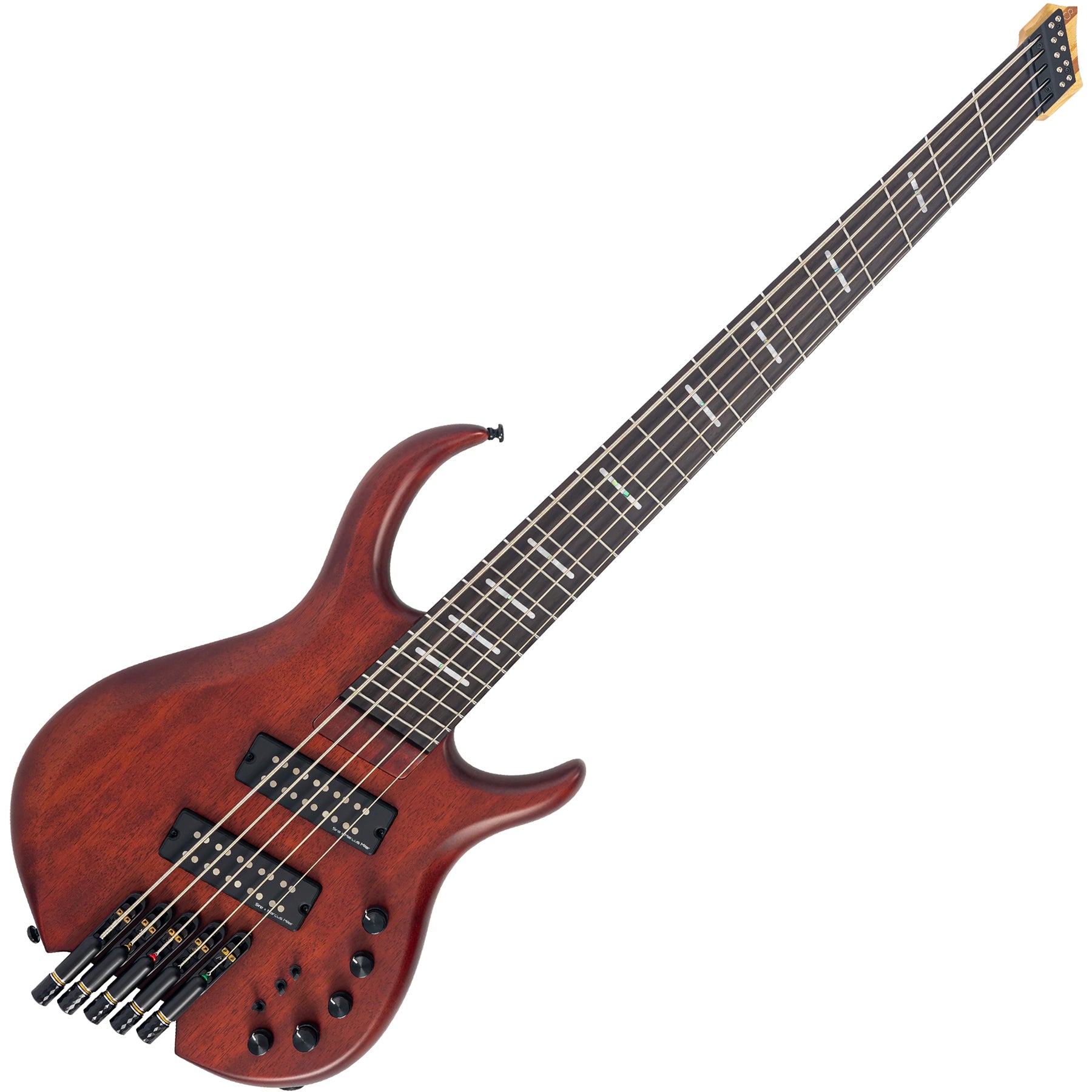 Sire Marcus Miller Signature Headless 5 String RH Electric Bass with Gigbag - Mahogany Satin
