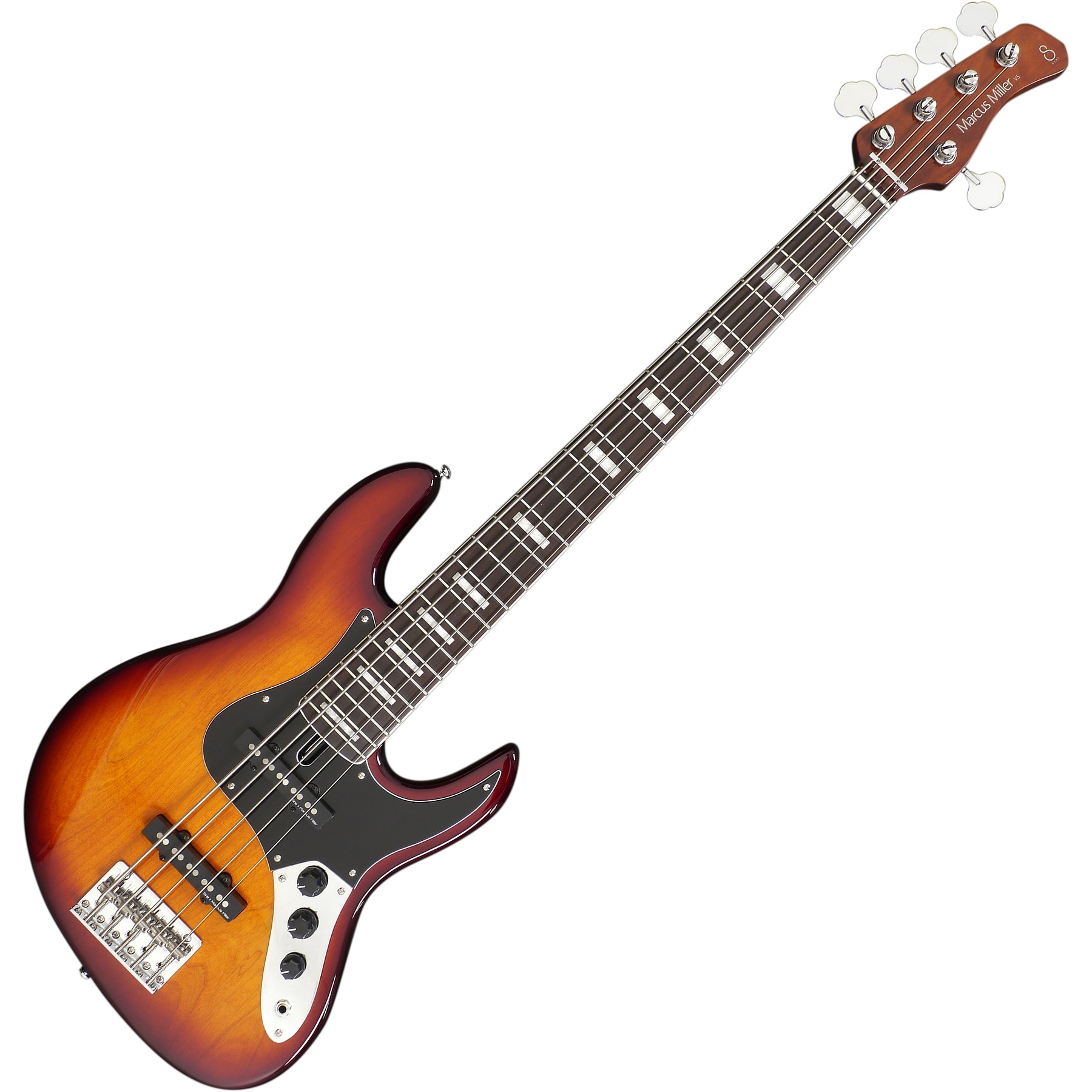 Sire Marcus Miller V5-24 5 String RH Fretless Bass - Tobacco Sunburst