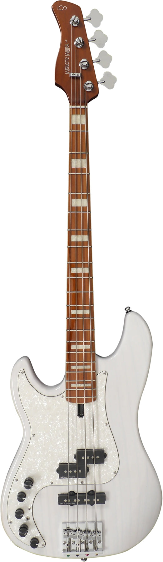 Sire Marcus Miller P8 4 String LH Electric Bass with Gigbag - White Blonde