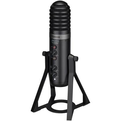 Yamaha Live Streaming High Quality Condenser USB Microphone - Black