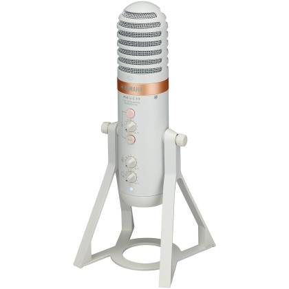 Yamaha Live Streaming High Quality Condenser USB Microphone - White