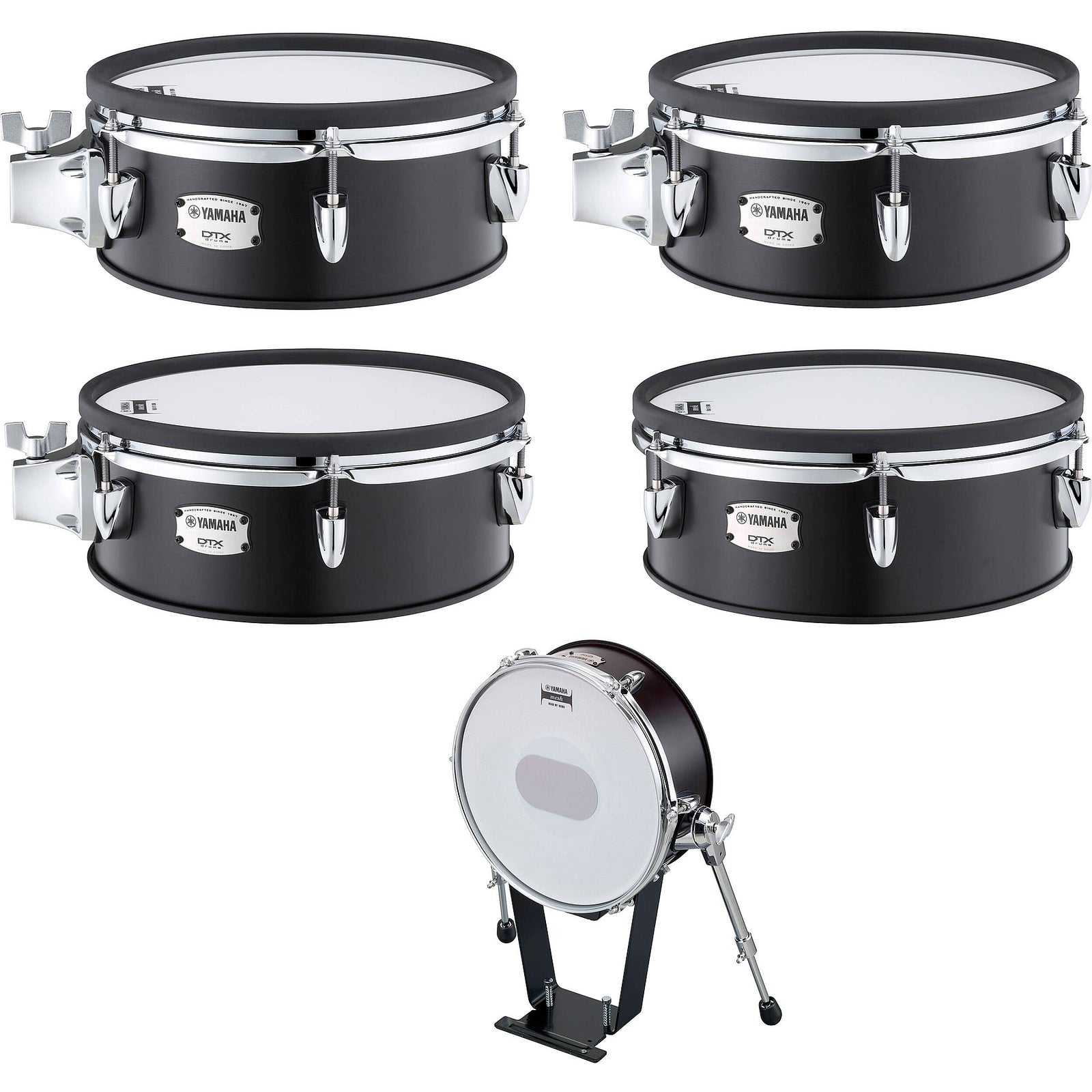 Yamaha DTP10MBF Electronic Drum Mesh Pad Set With Wood Shells