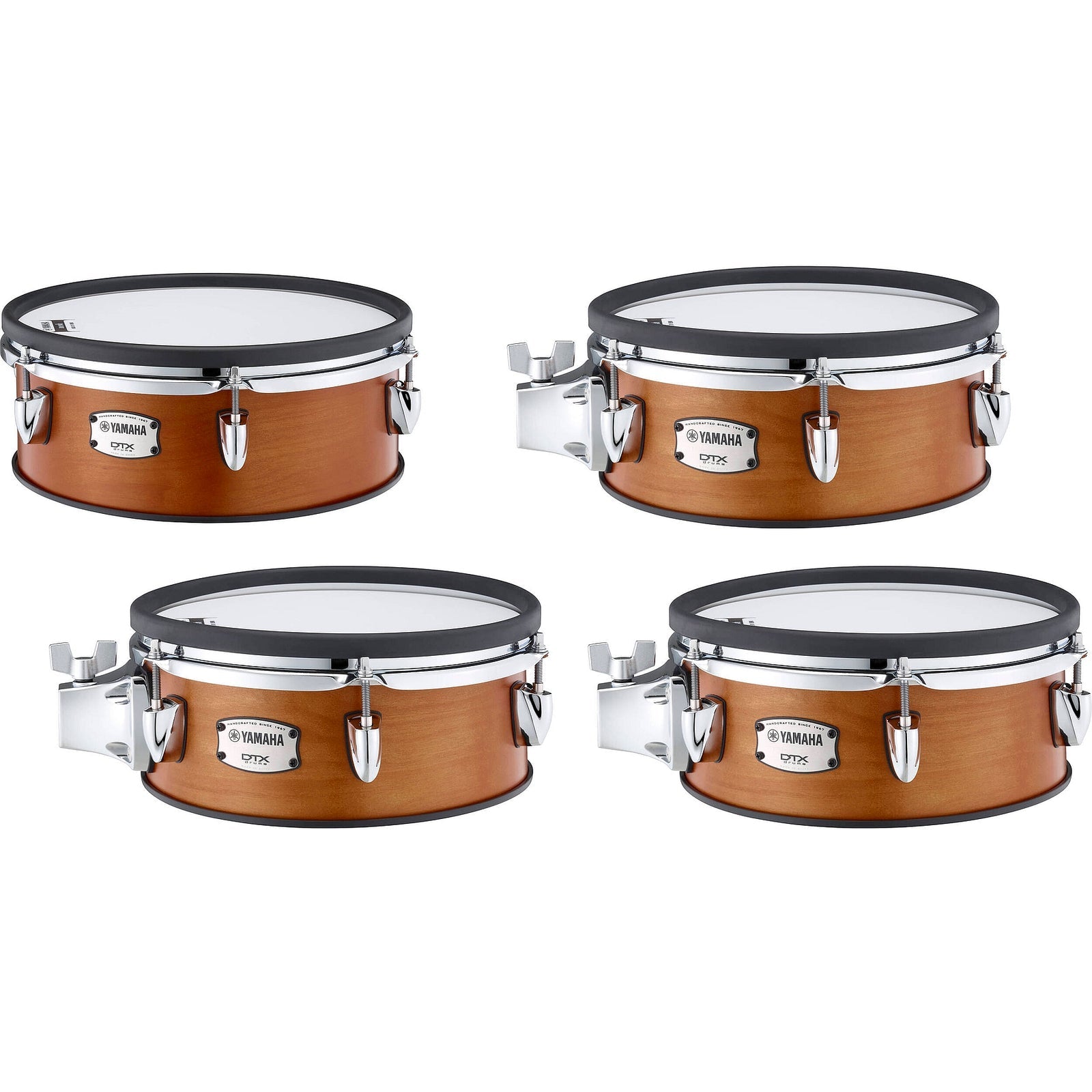 Yamaha DTP8MRW Electronic Drum Mesh Pad Set With Wood Shells (Real Wood)