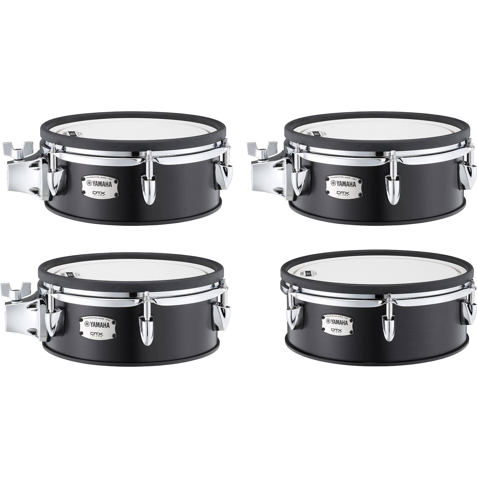 Yamaha DTP8XBF Electronic Drum Mesh Pad Set With Wood Shells (Black Forest)