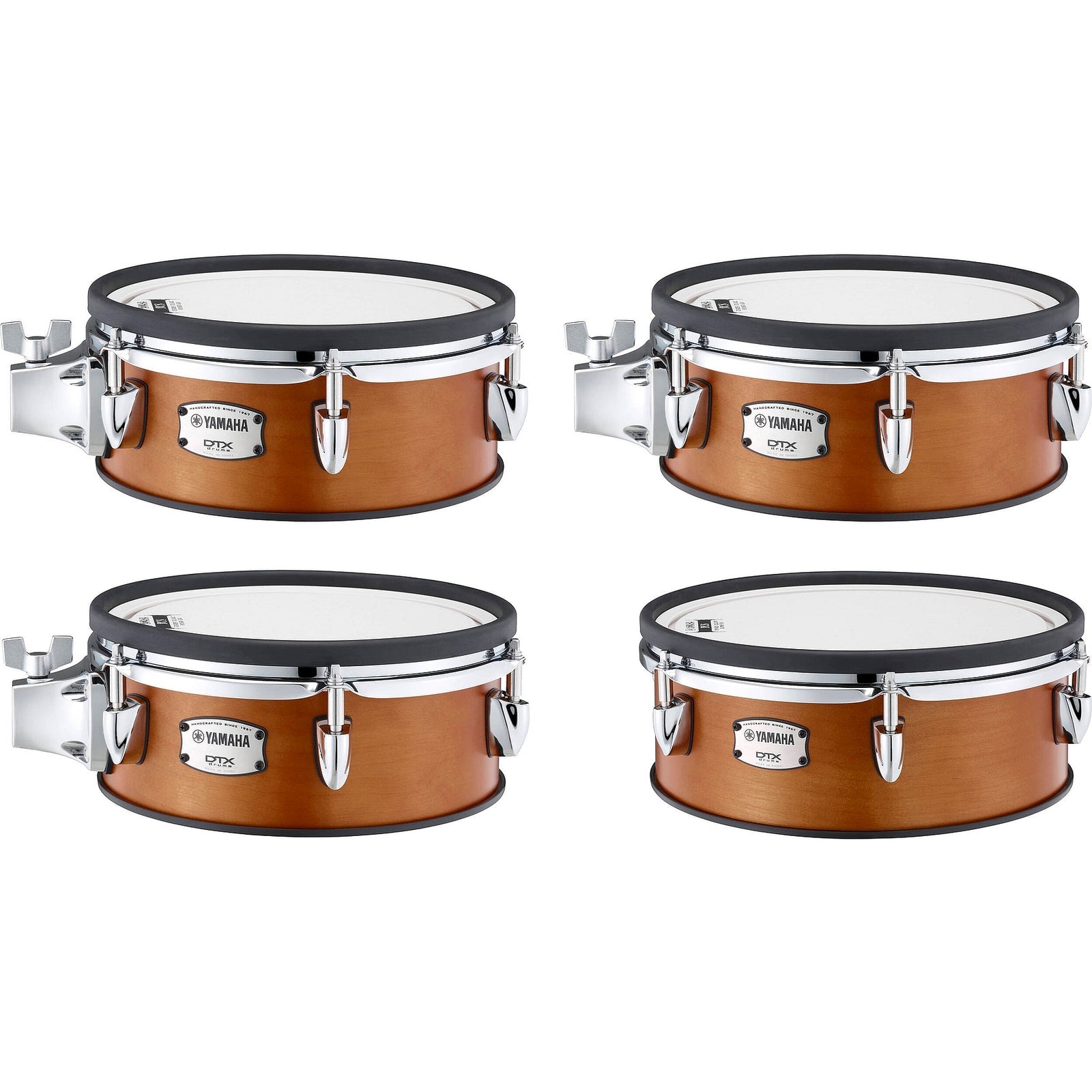 Yamaha DTP8XRW Electronic Drum Mesh Pad Set With Wood Shells (Real Wood)