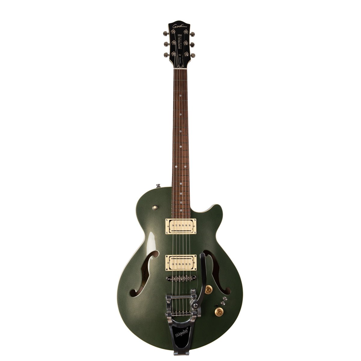 Godin - Montreal Premiere LTD Desert Green w/Bigsby