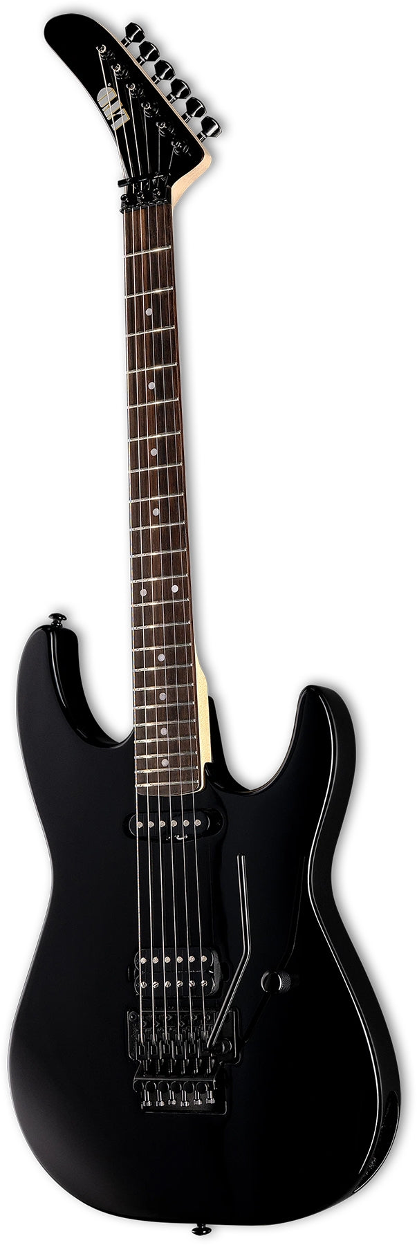 ESP Guitars LGL200KBLK George Lynch Signature GL-200K 6 String RH Electric Guitar - Black