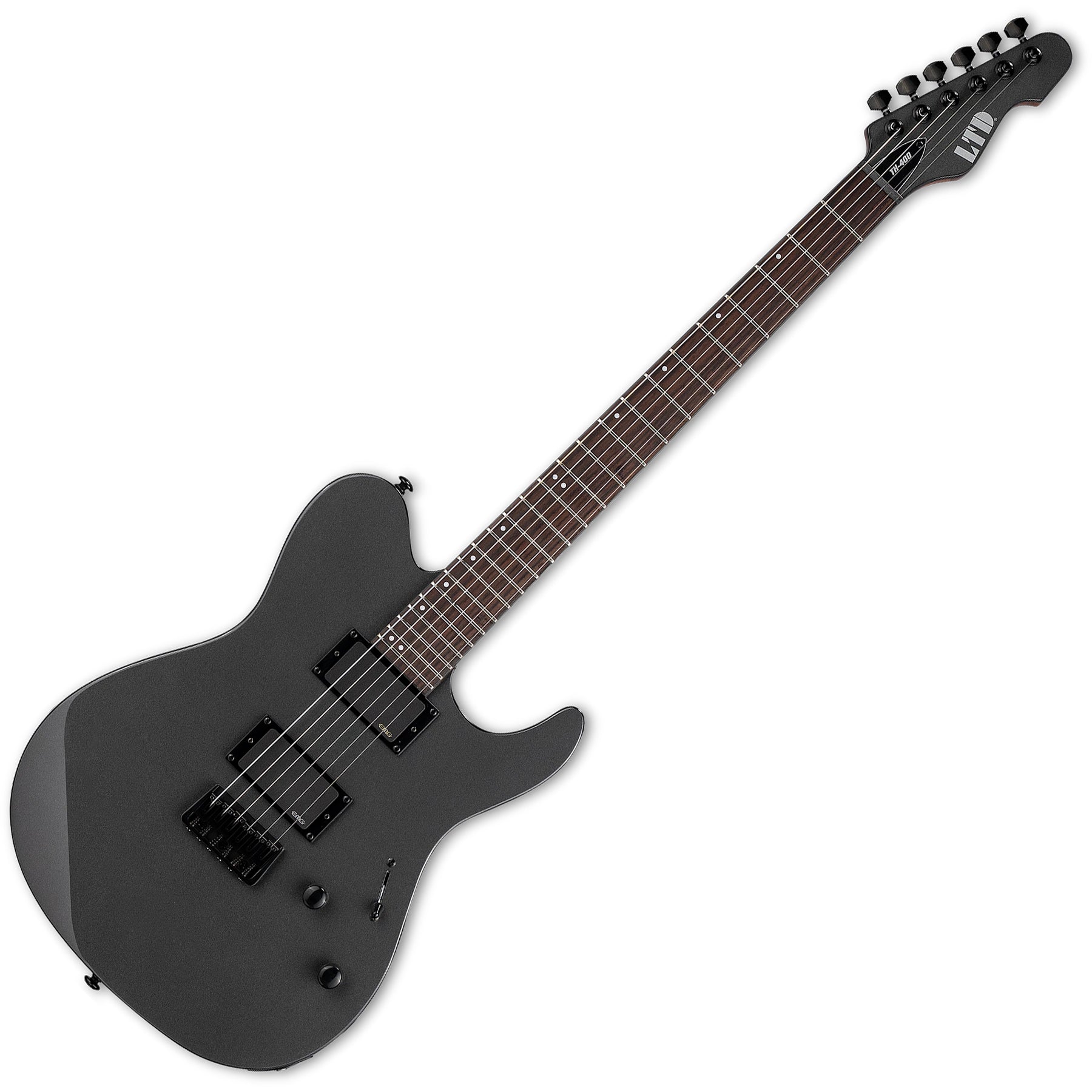 ESP Guitars LTH400CHM LTD TH-400 6 String RH Electric Guitar - Charcoal Metallic