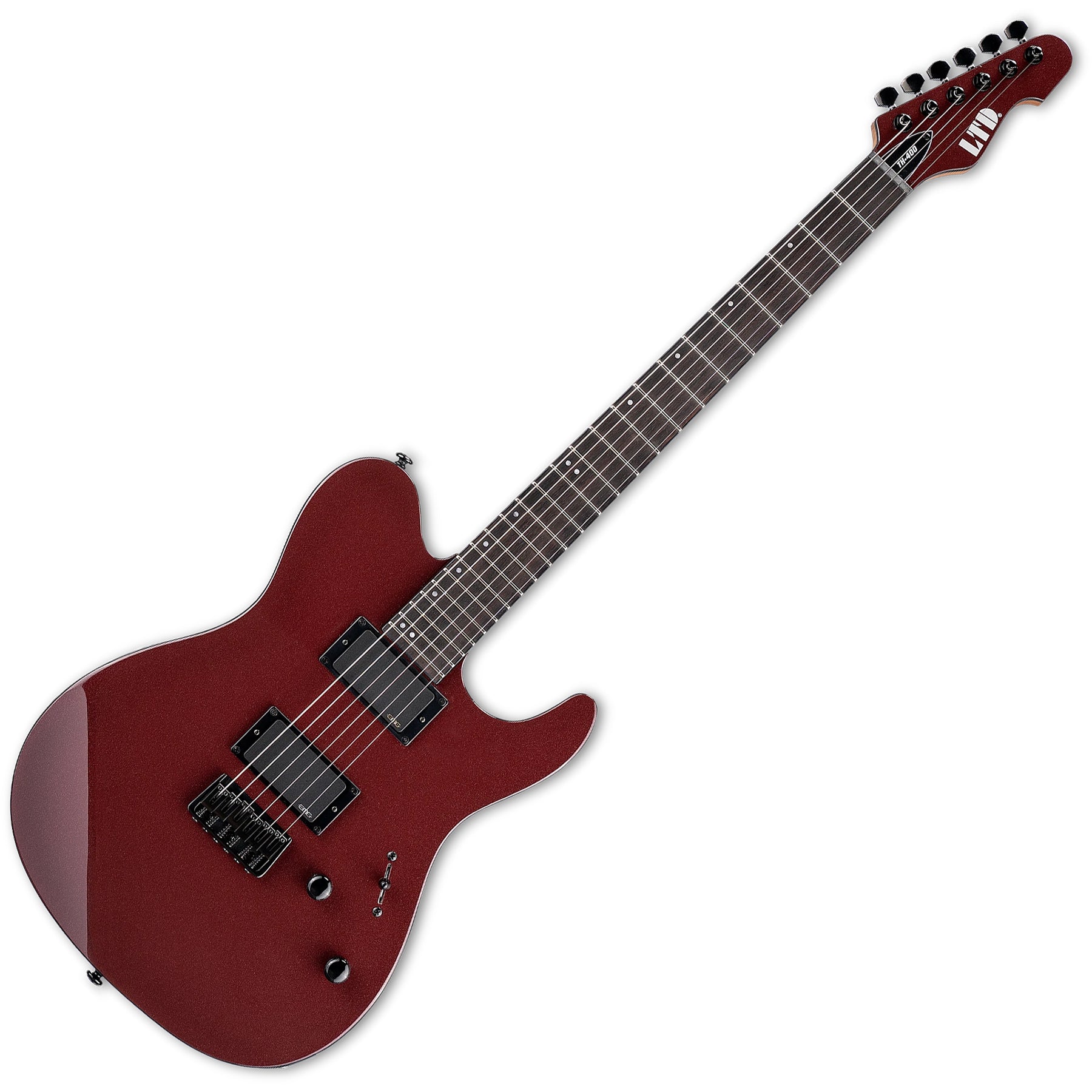 ESP Guitars LTH400SCM LTD TH-400 6 String RH Electric Guitar - Scarlet Metallic