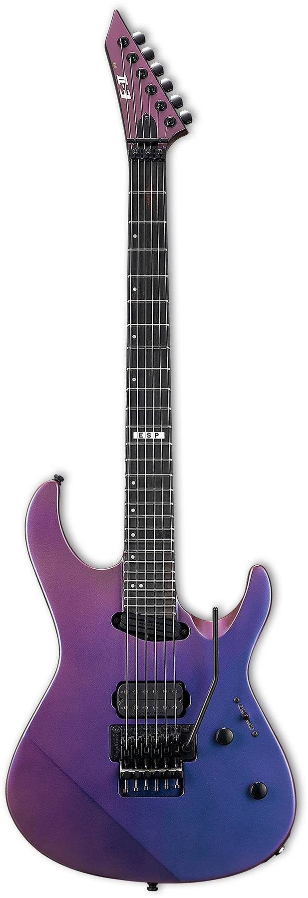 ESP Guitars EIIMAVANDIIS E-II Maverick 6 String RH Electric Guitar with Case - Andromeda II Satin