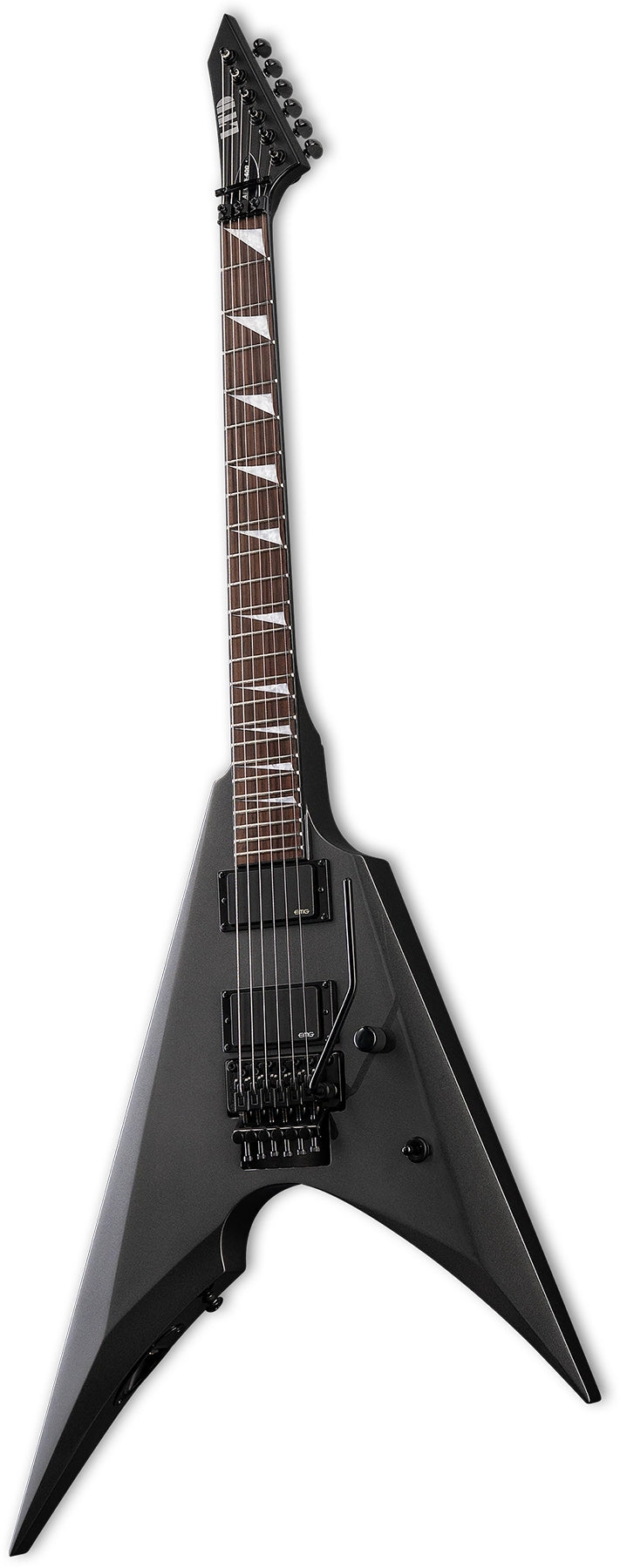 ESP Guitars LARROW400CHM LTD Arrow-400 6 String RH Electric Guitar - Charcoal Metallic