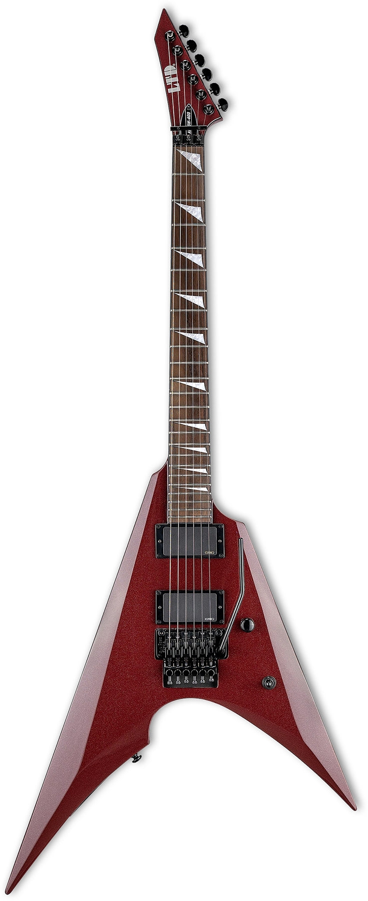 ESP Guitars LARROW400SCM LTD Arrow-400 6 String RH Electric Guitar - Scarlet Metallic