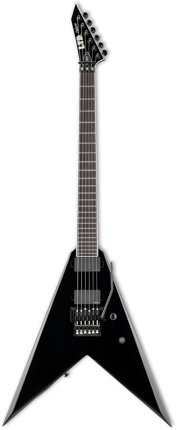 ESP Guitars LNV1000BLK LTD NV-1000 6 String RH Electric Guitar - Black