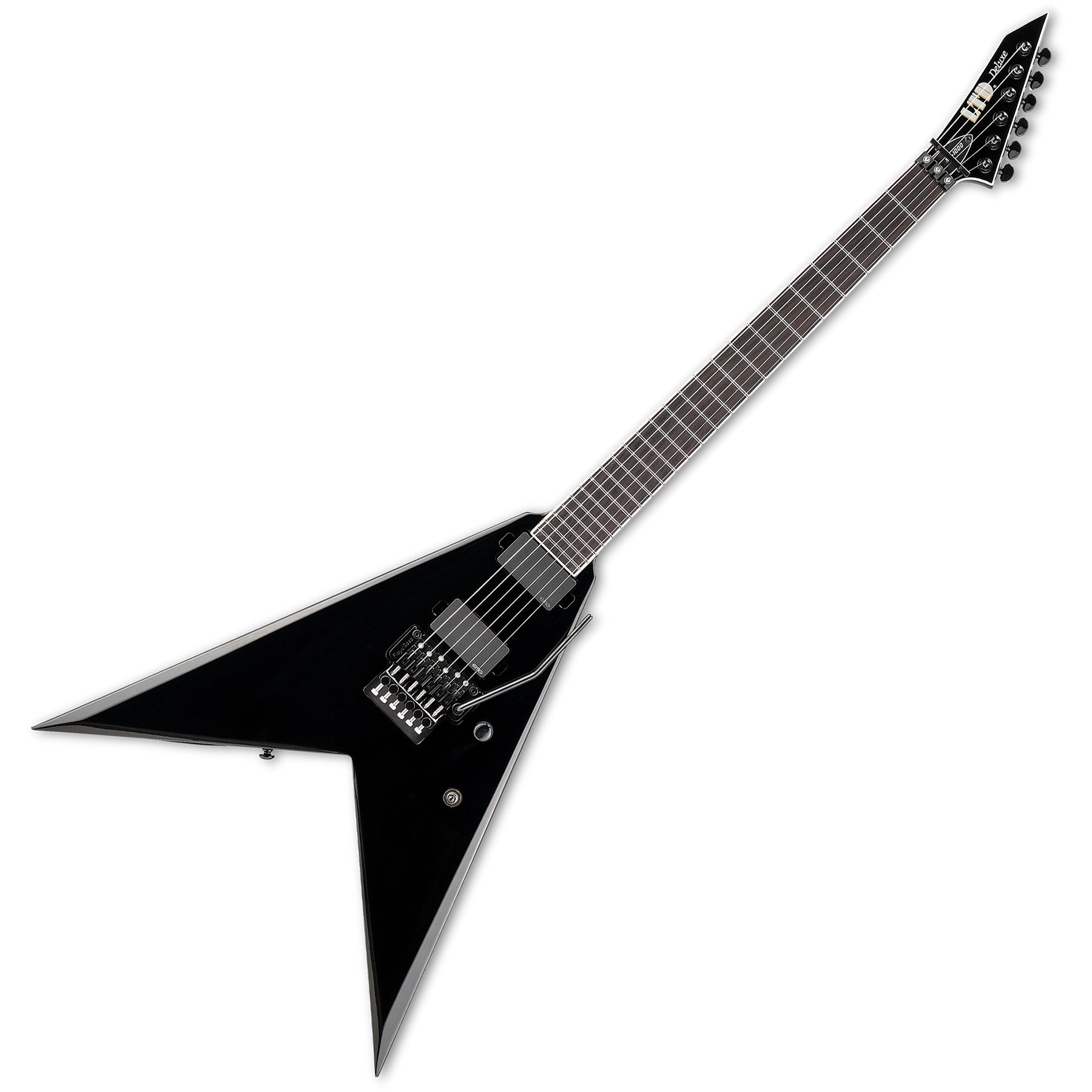 ESP Guitars LNV1000BLK LTD NV-1000 6 String RH Electric Guitar - Black