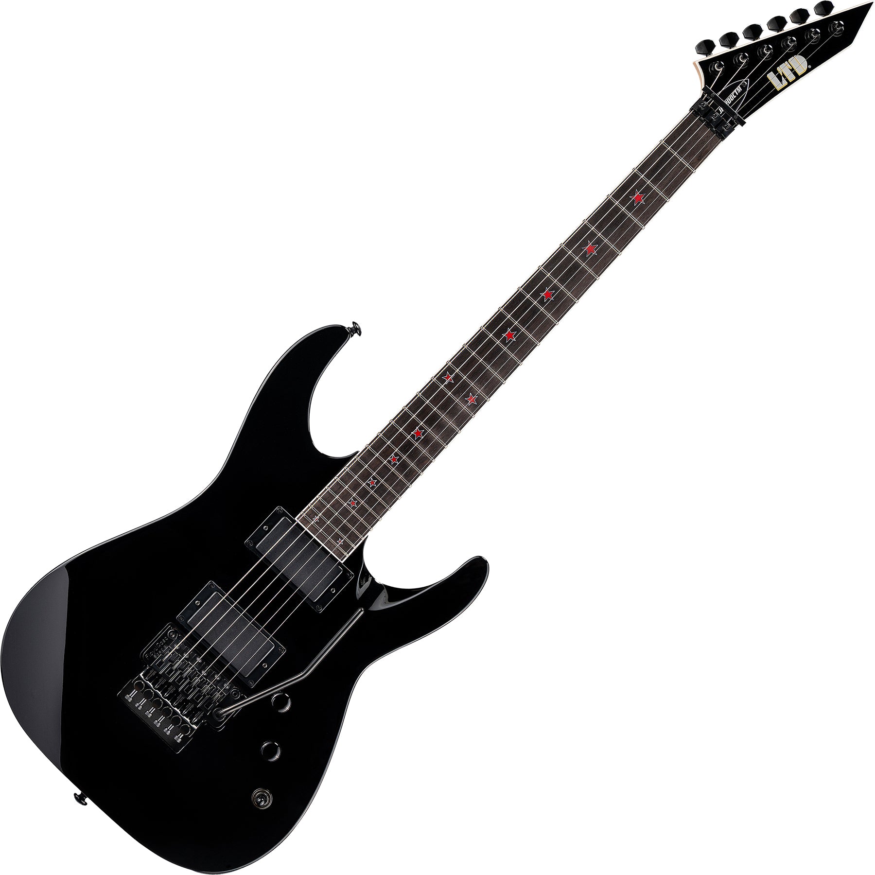 ESP Guitars LJH200CTMBLK LTD JH-200 CTM Jeff Hanneman 6 String RH Electric Guitar - Black