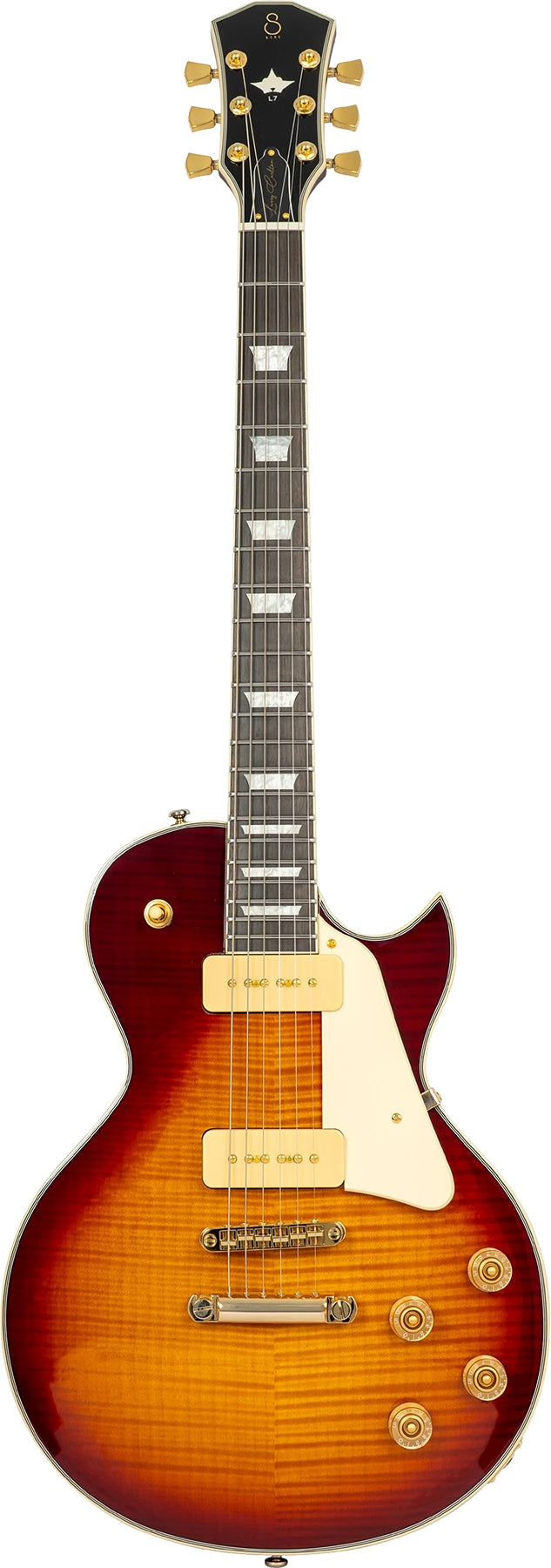 Sire Larry Carlton L V Series 6 String RH Electric Guitar - Tobacco Sunburst with Gold Hardware