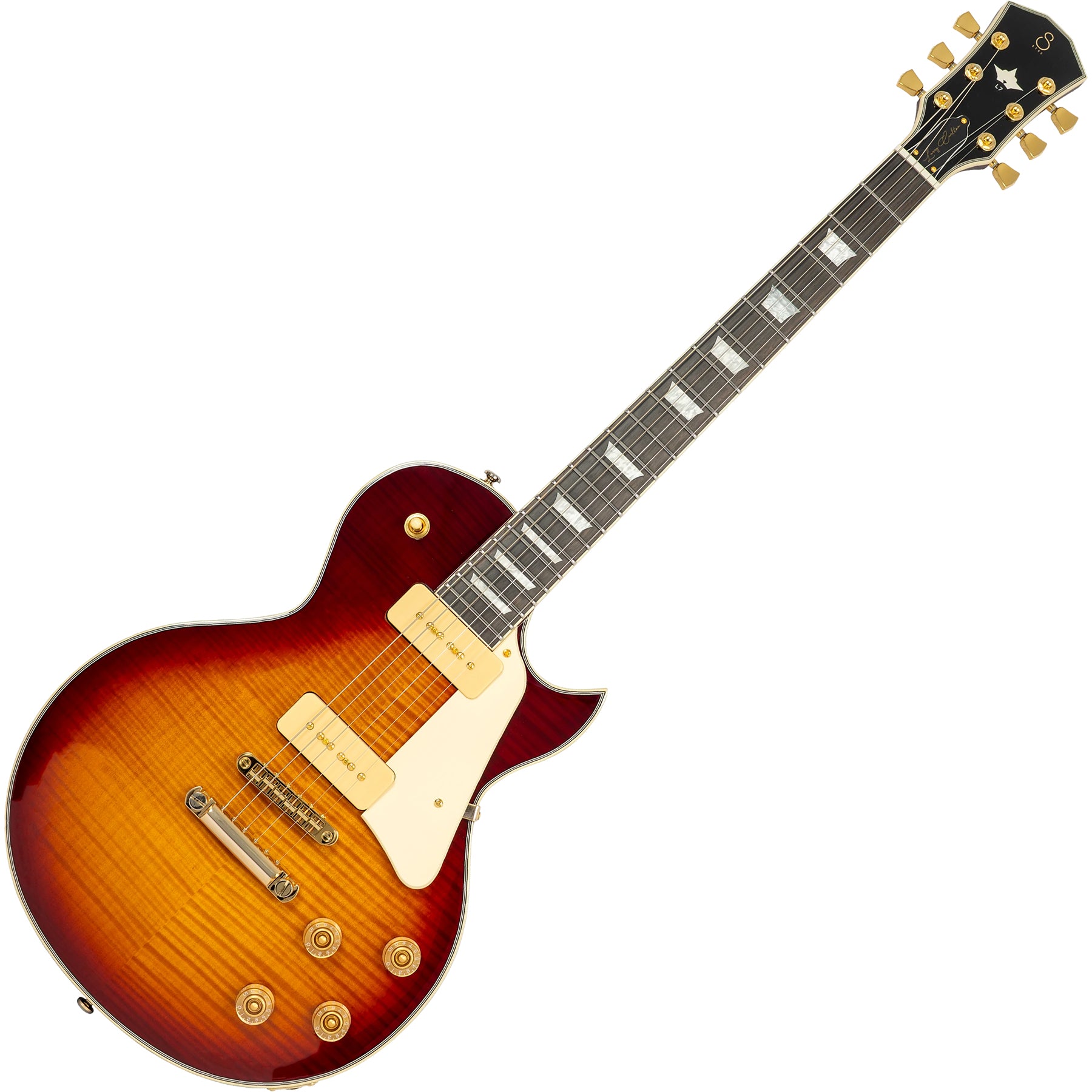 Sire Larry Carlton L V Series 6 String RH Electric Guitar - Tobacco Sunburst with Gold Hardware