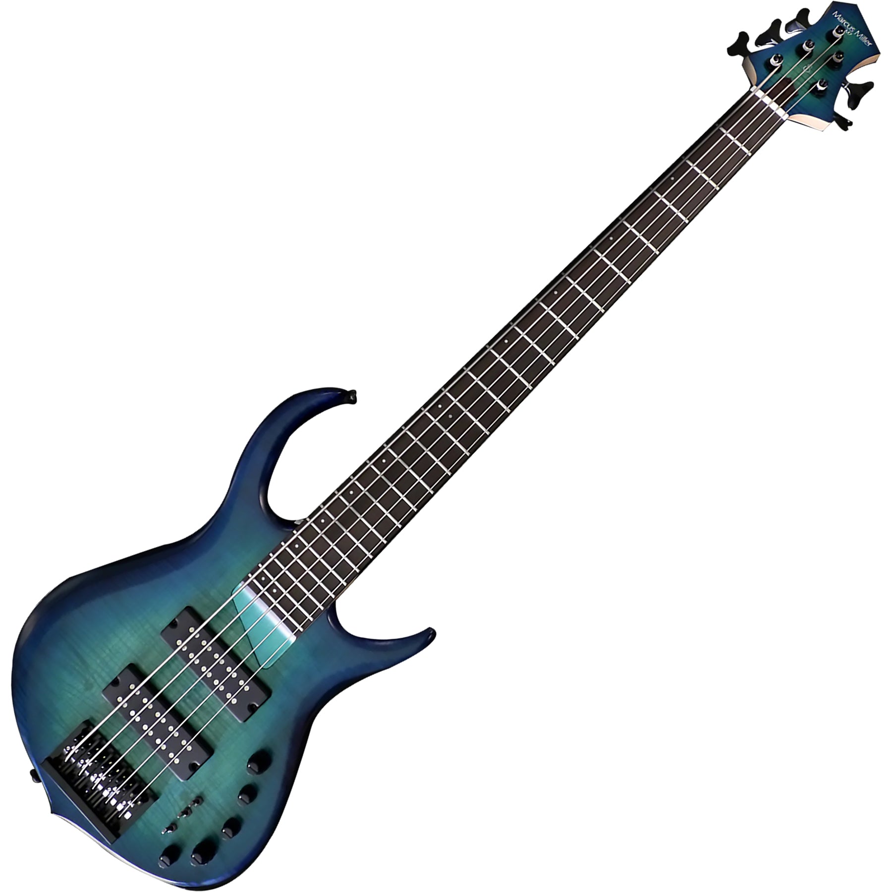 Sire Marcus Miller M Alder Series 5 String RH Fretless Bass - Transparent Blue
