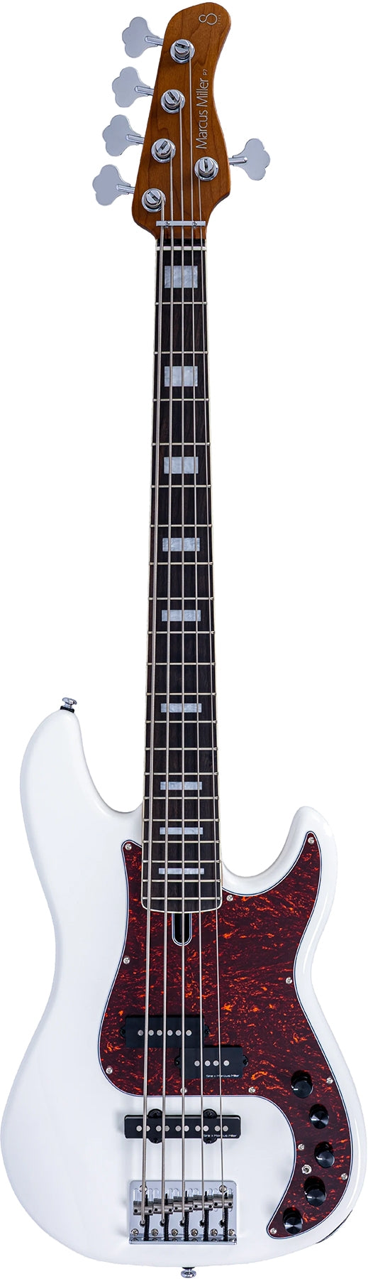 Sire Marcus Miller P Alder Series 5 String RH Fretless Bass - Antique White