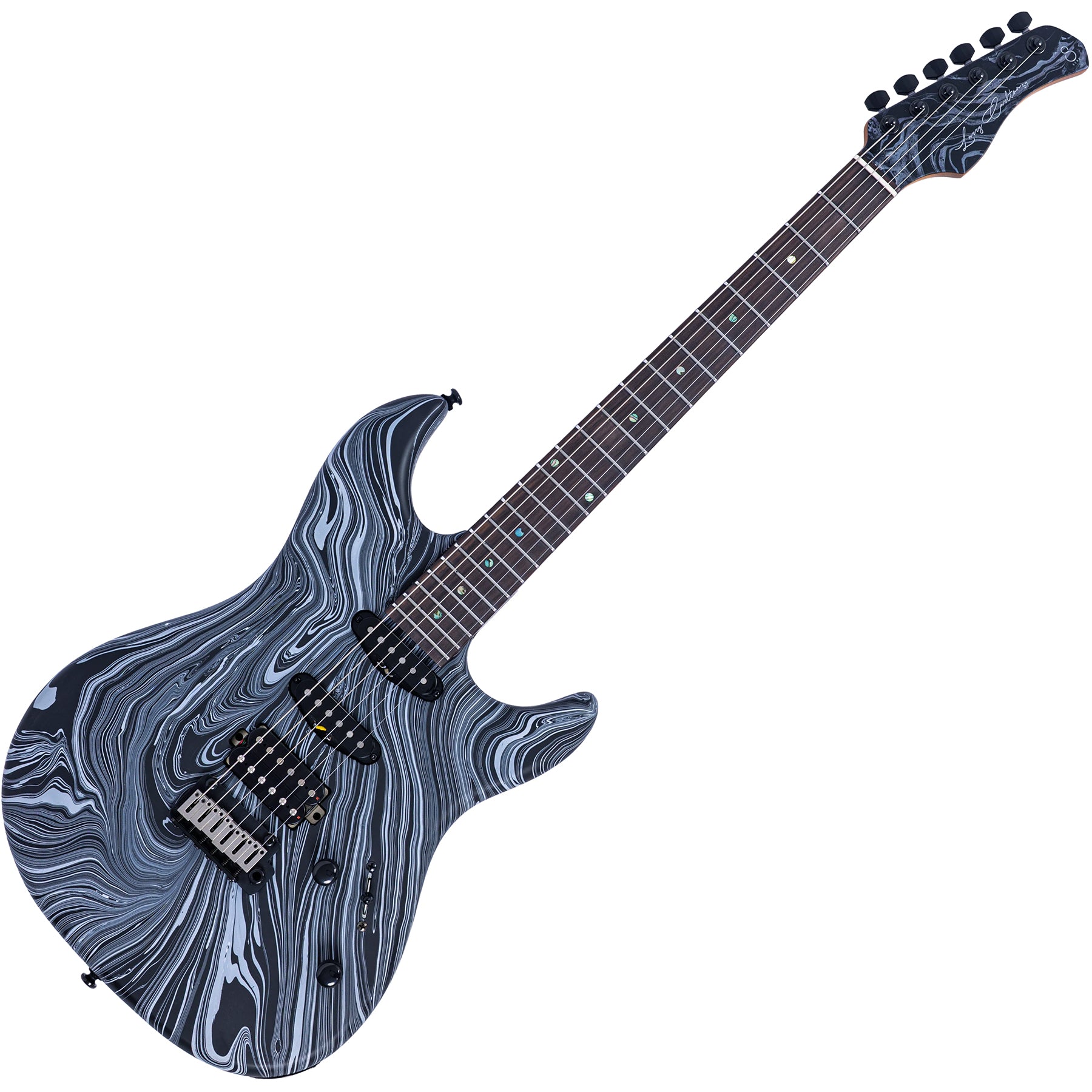 Sire Larry Carlton S SW Series 6 String RH Electric Guitar - Black Swirl