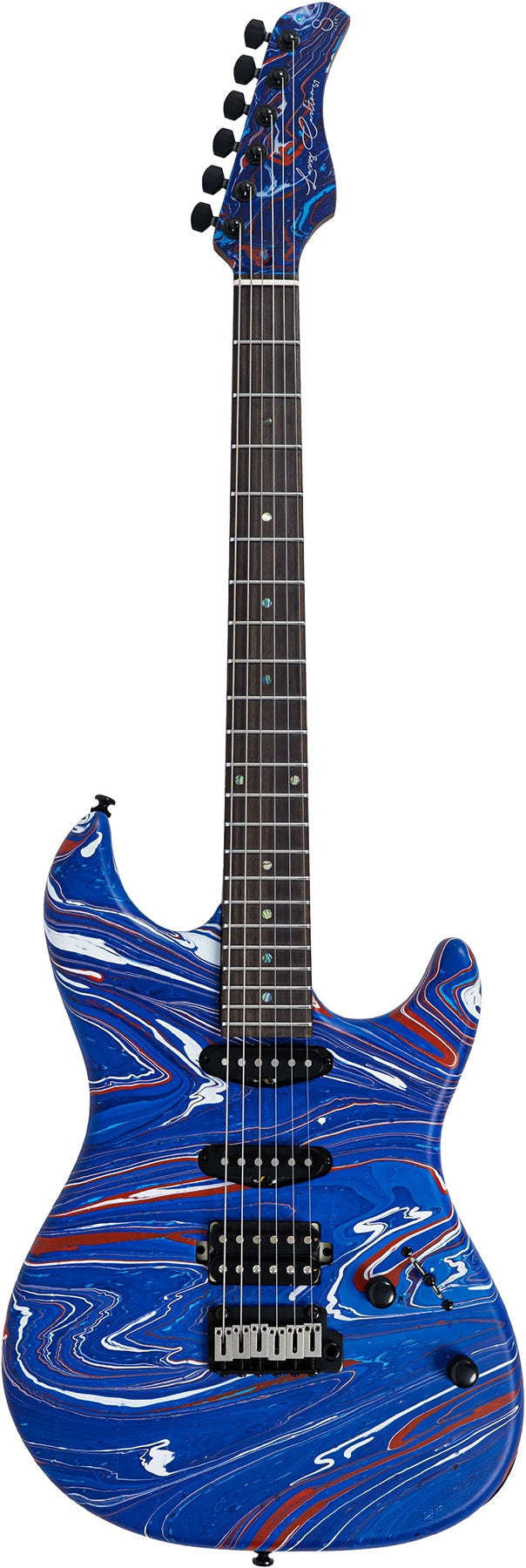 Sire Larry Carlton S SW Series 6 String RH Electric Guitar - Blue Swirl