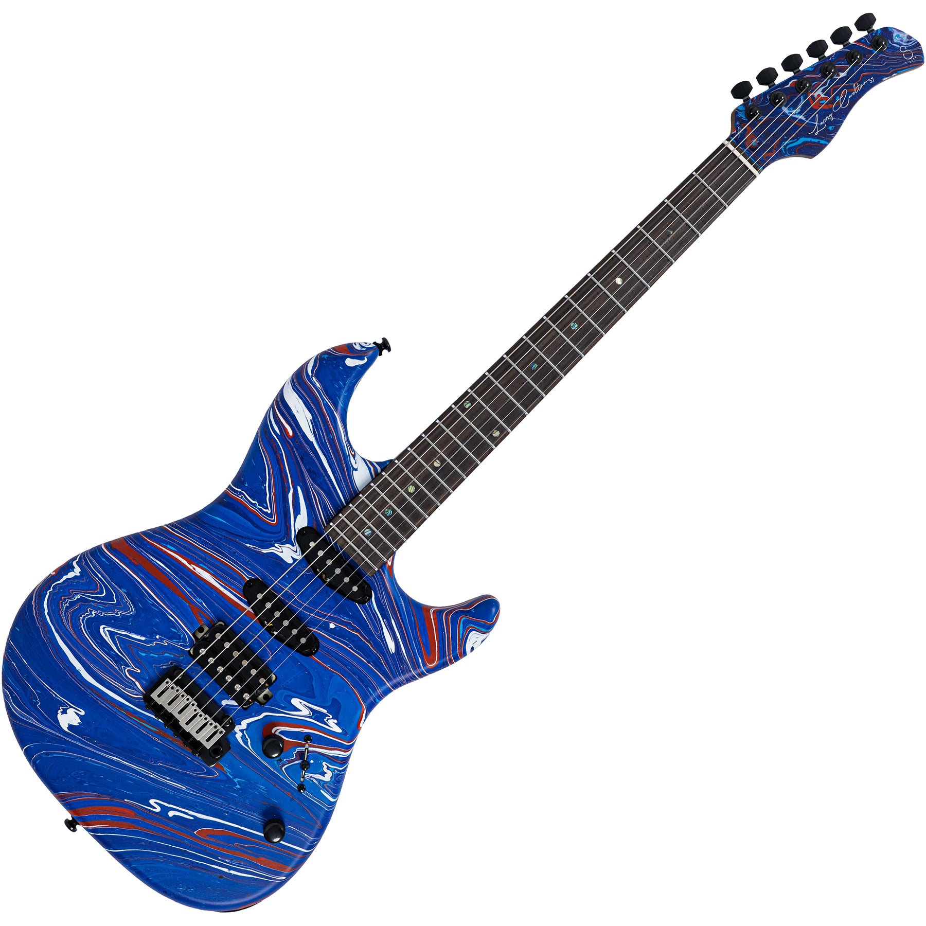 Sire Larry Carlton S SW Series 6 String RH Electric Guitar - Blue Swirl
