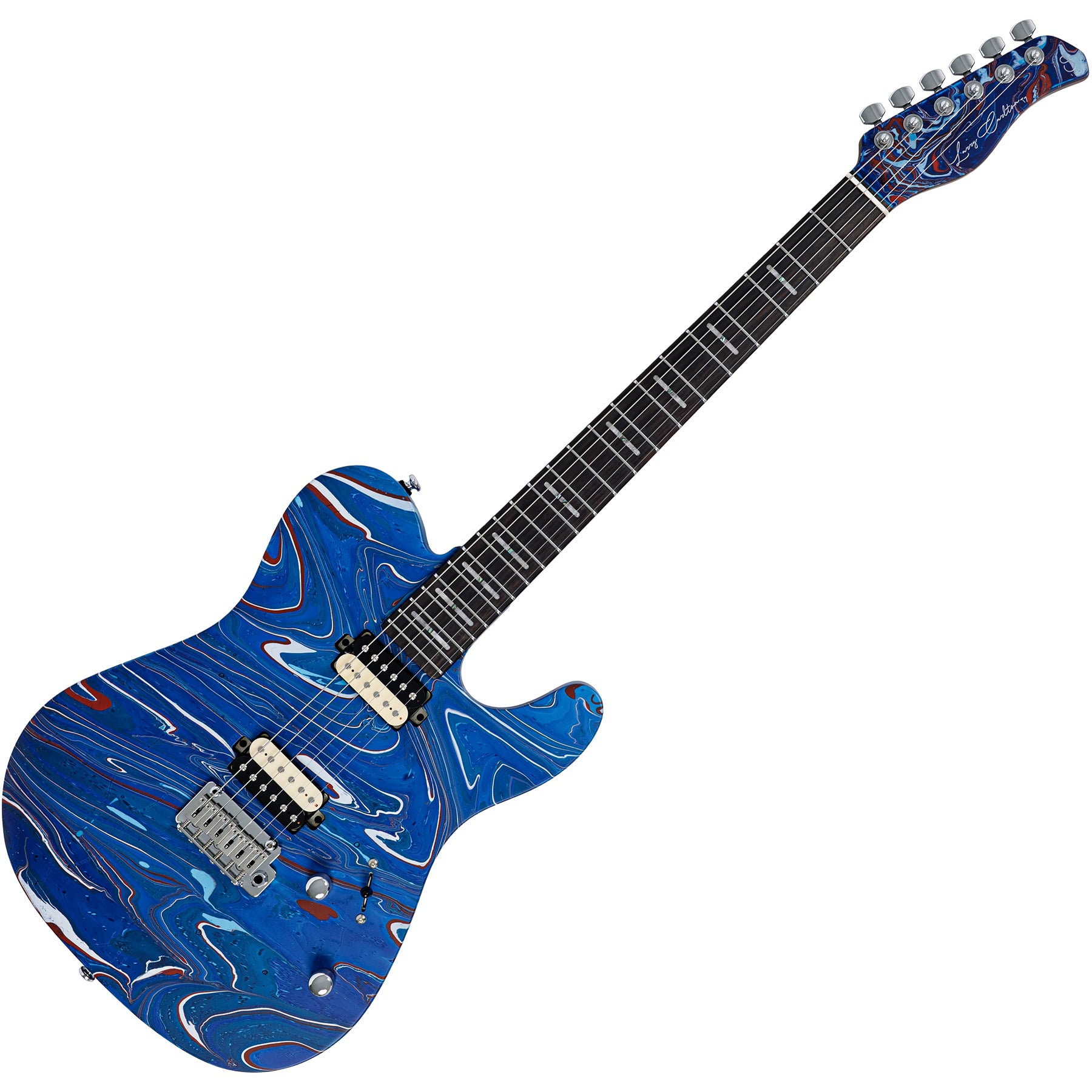 Sire Larry Carlton T SW Series 6 String RH Electric Guitar - Blue Swirl