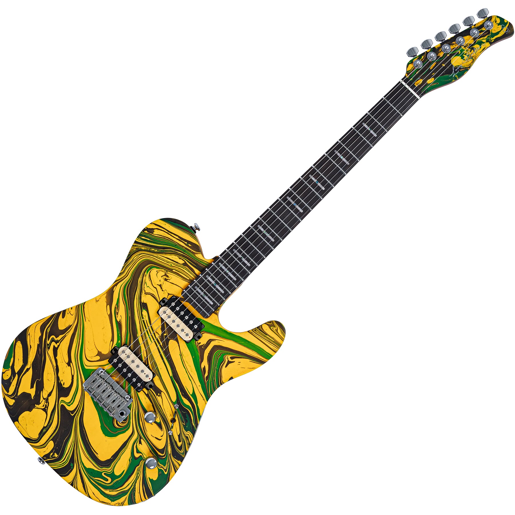 Sire Larry Carlton T SW Series 6 String RH Electric Guitar - Yellow Swirl