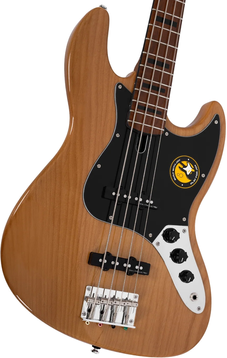 Sire Marcus Miller V Alder Series 4 String RH Fretless Bass - Natural
