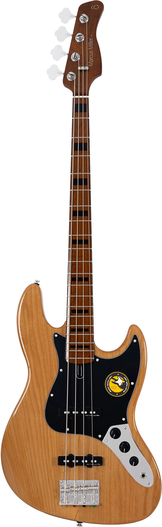 Sire Marcus Miller V Alder Series 4 String RH Fretless Bass - Natural
