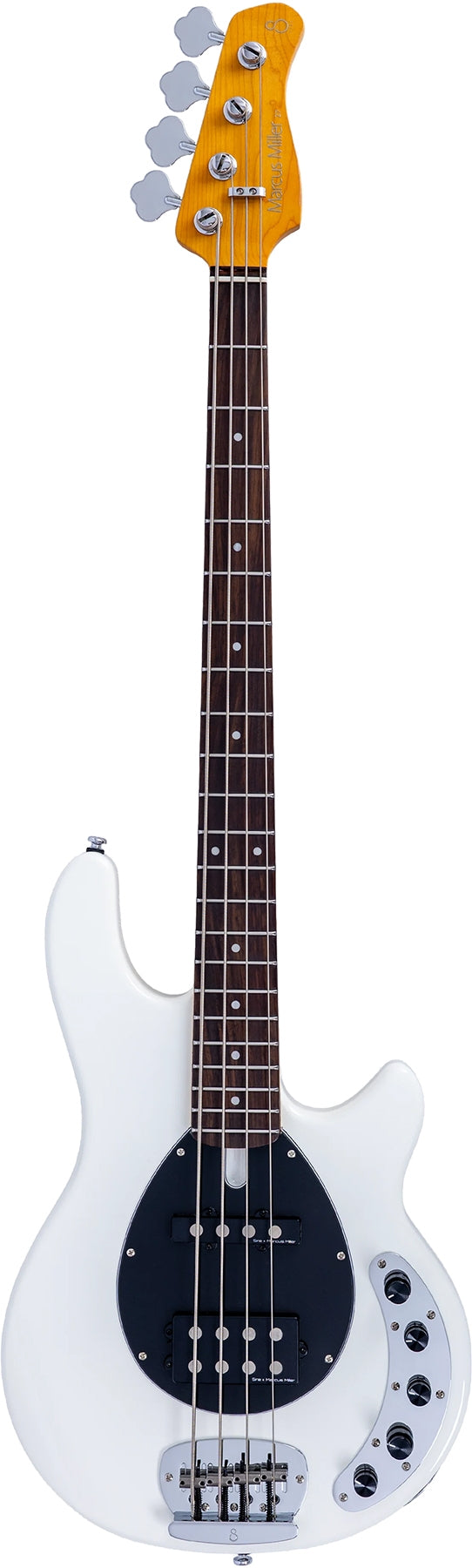 Sire Marcus Miller Z Series 4 String RH Fretless Bass - Antique White