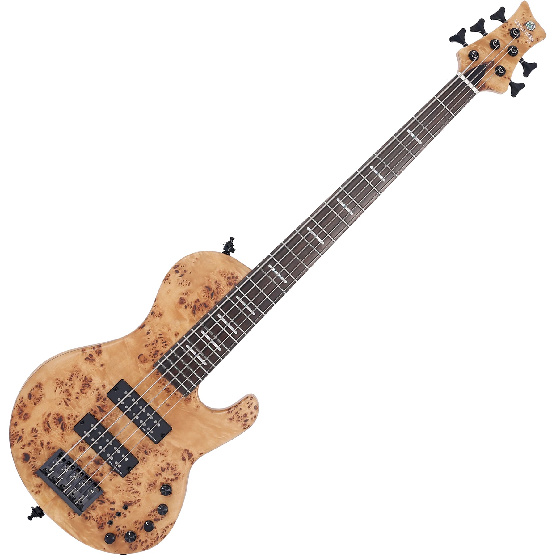 Sire 5 String RH Marcus Miller F Series Electric Bass with Case - Natural Satin