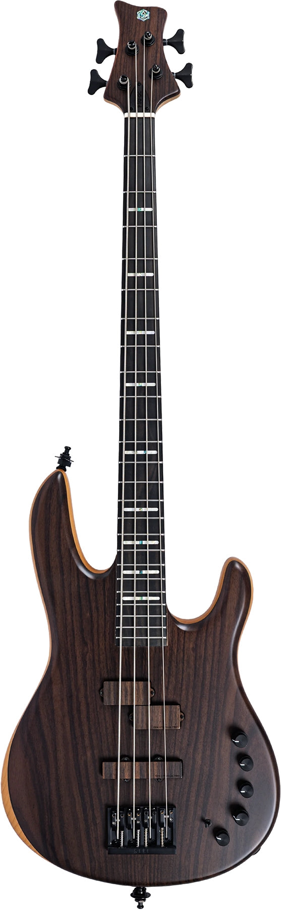 Sire 4 String RH Marcus Miller F DC Series Electric Bass with Case - Natural