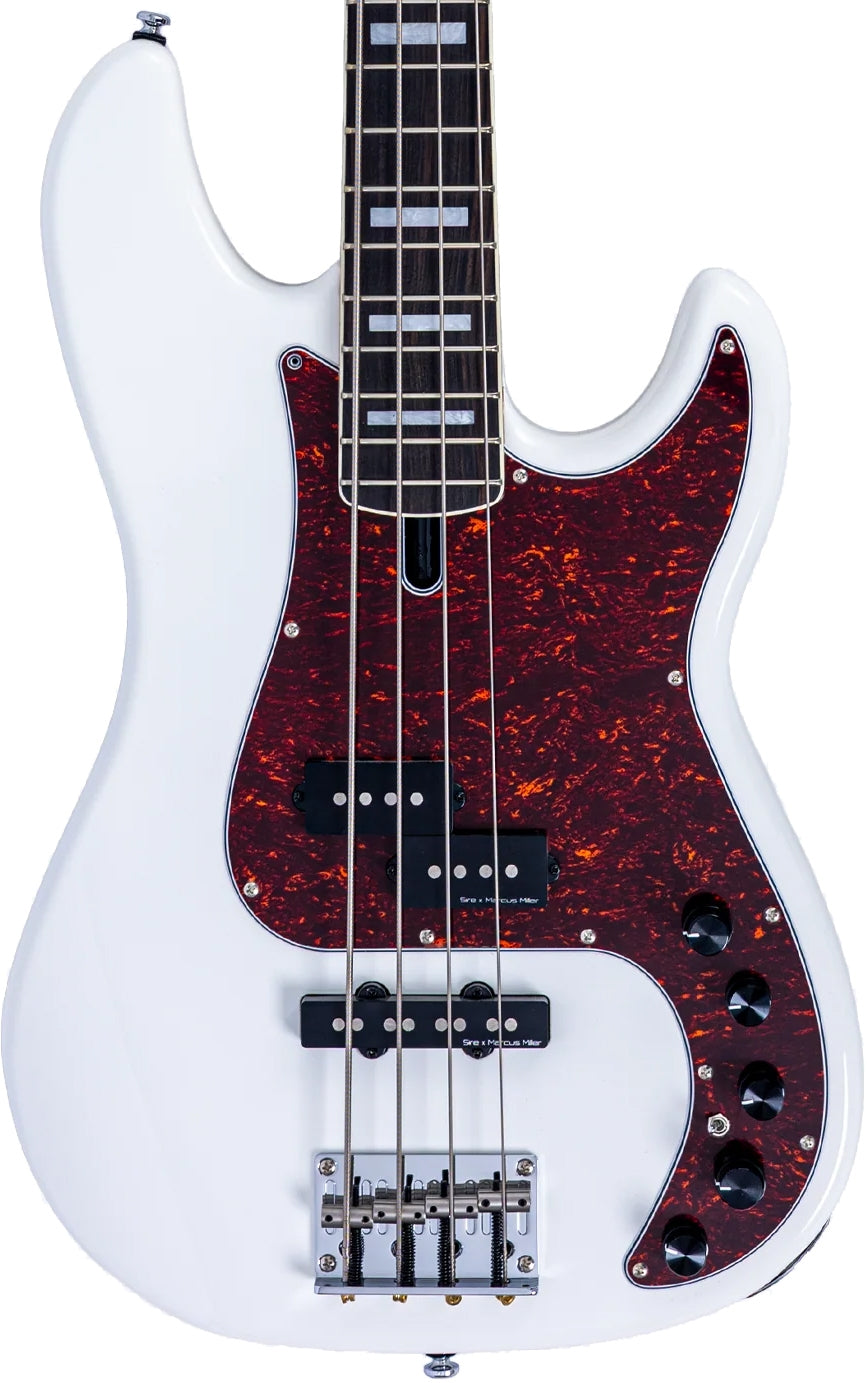 Sire 4 String RH Marcus Miller P Alder Series Electric Bass - Antique White