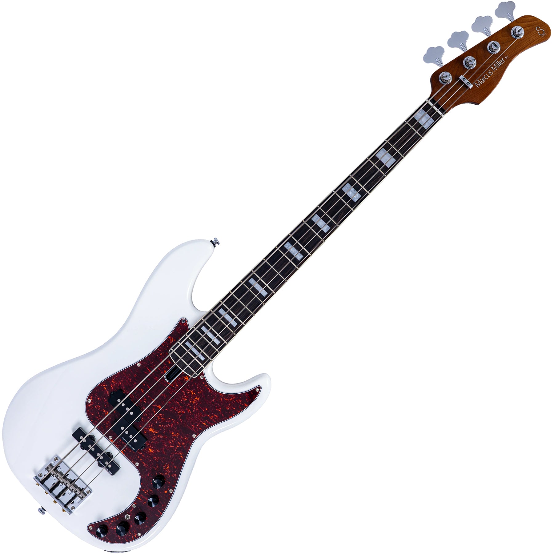 Sire 4 String RH Marcus Miller P Alder Series Electric Bass - Antique White