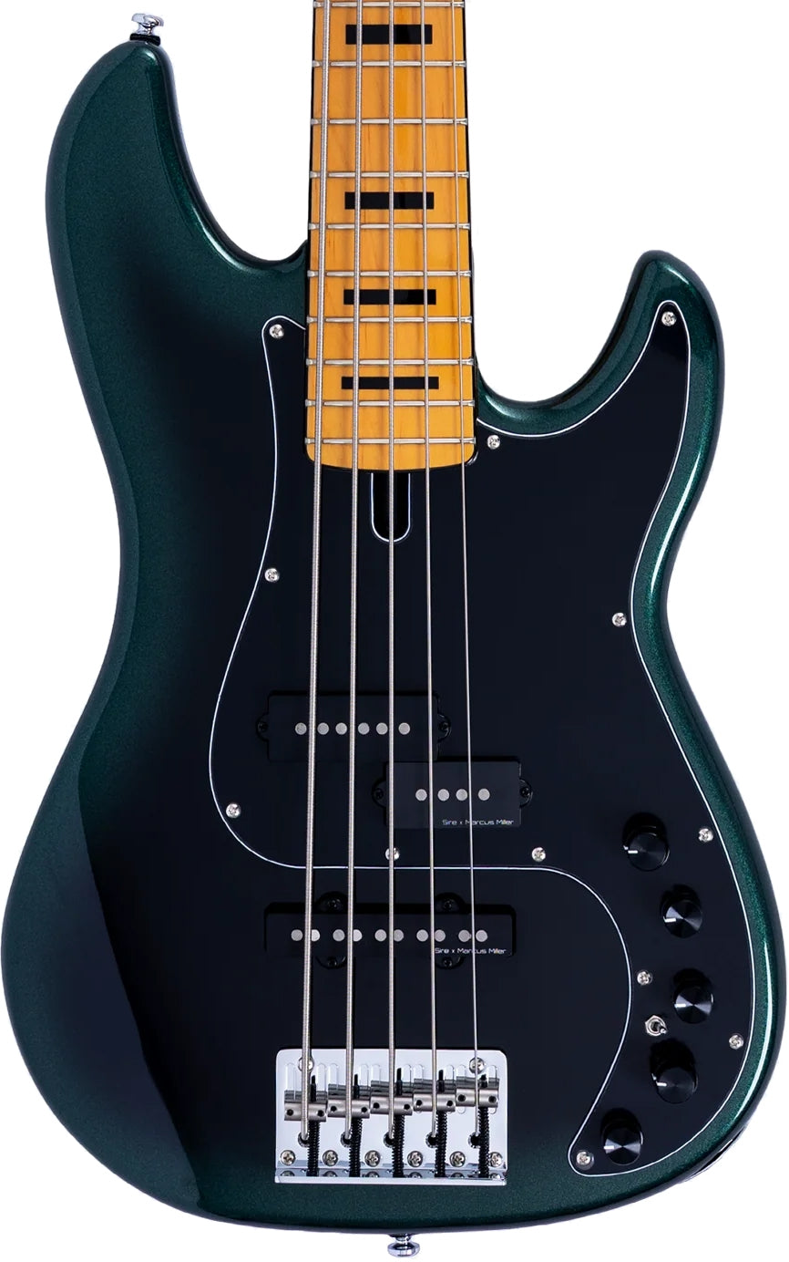 Sire 5 String RH Marcus Miller P Alder Series Electric Bass – Deep Forest